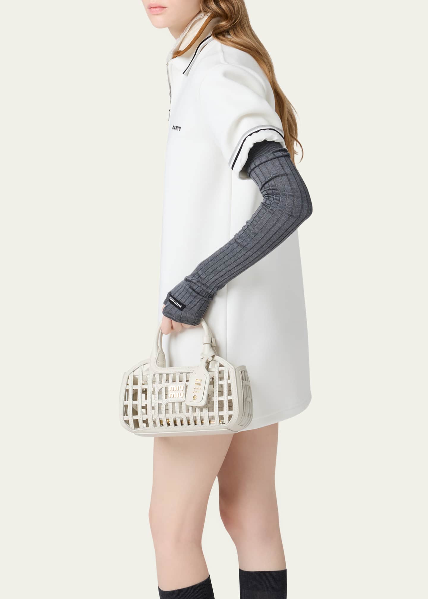 ワンピース Short Sleeve Polo Mini Dress M English Factory Short-Sleeve Polo Mini Dress | Anthropologie