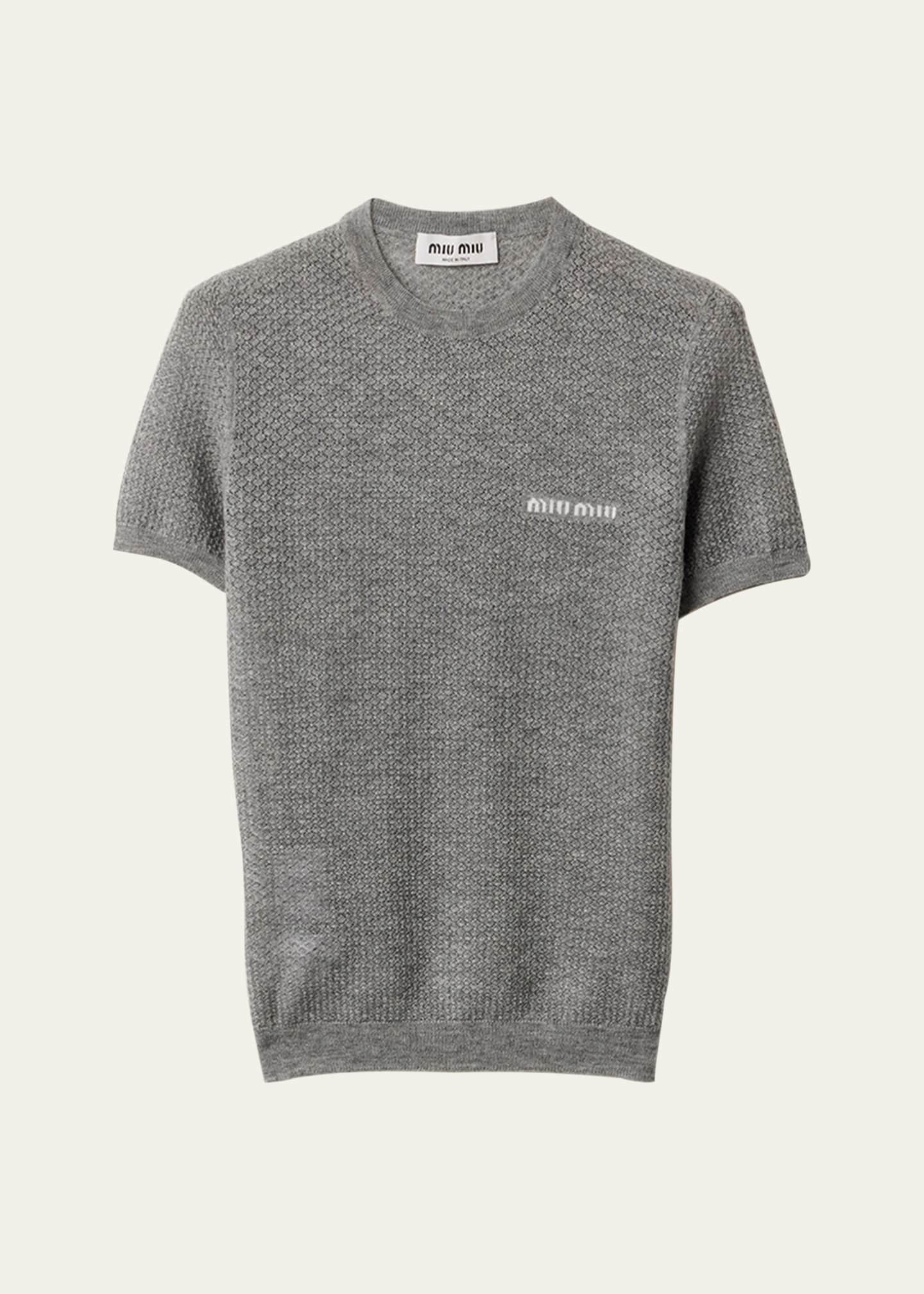 トップス miumiu 90s archive short sleeve knit y2k トップス miumiu