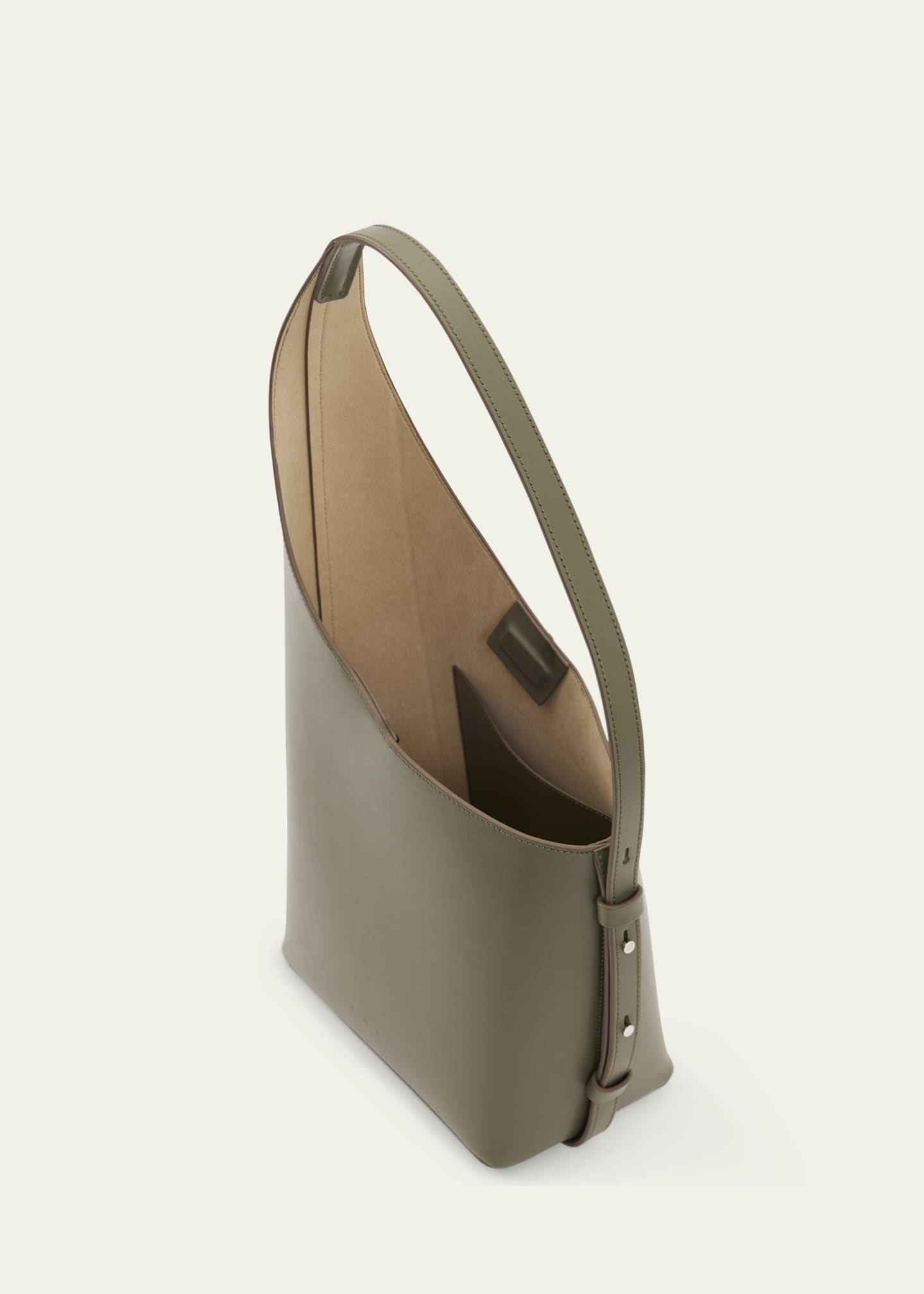 Aesther Ekme Demi Lune Calfskin Leather Bucket Bag Image 4 of 4