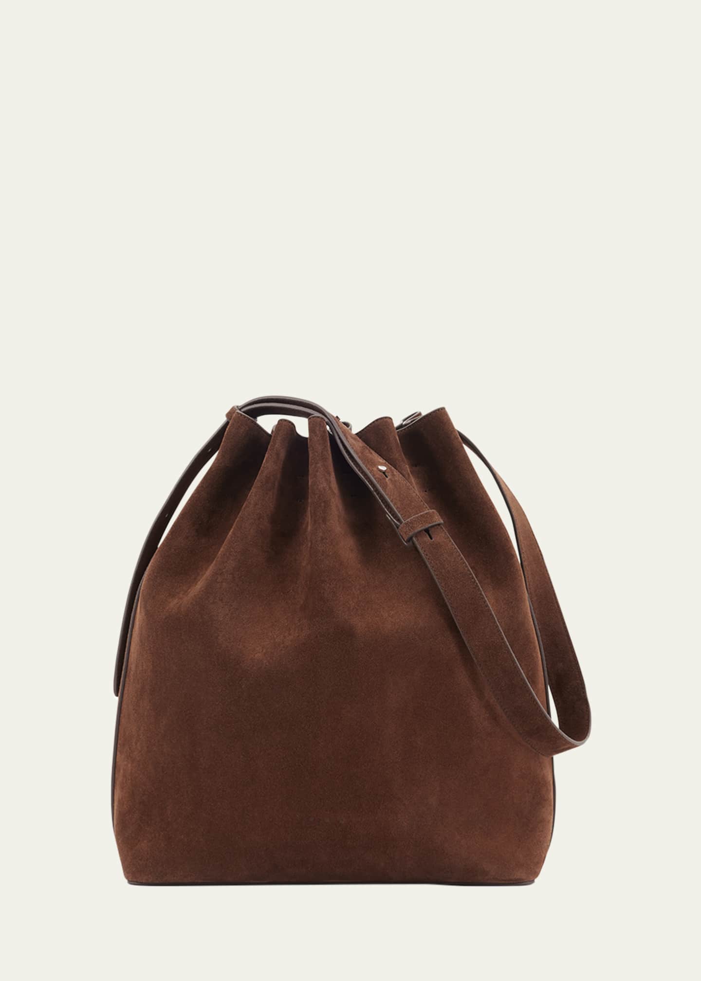 Aesther Ekme Marin Calfskin Suede Large Bucket Bag Image 1 of 4