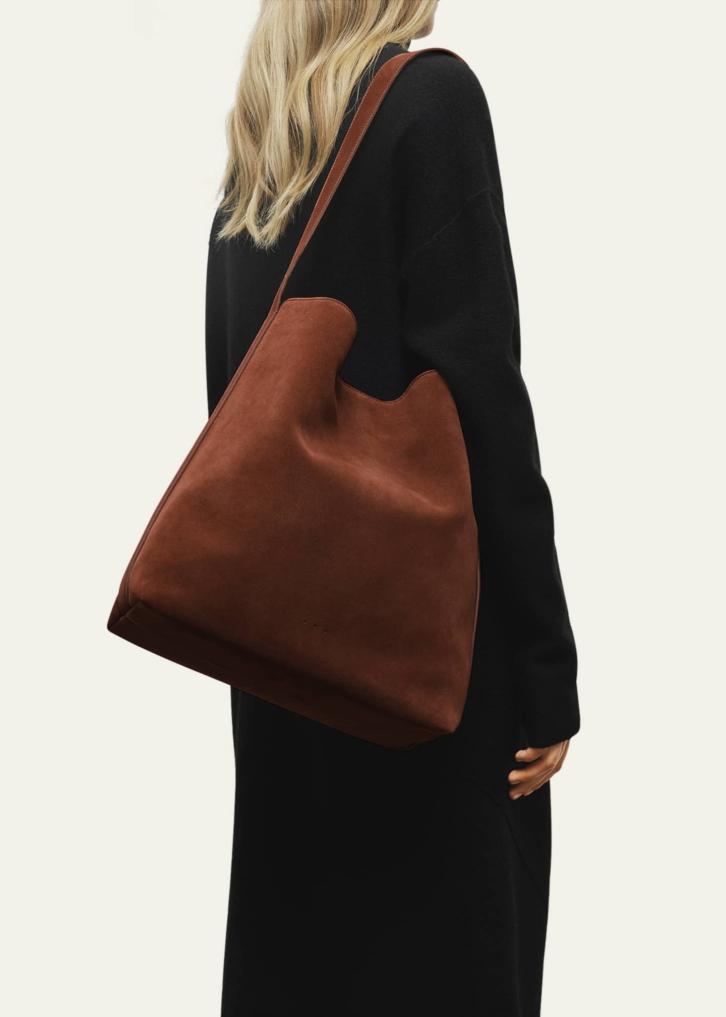 Aesther Ekme Sac Supple Calfskin Suede Tote Bag Image 2 of 4