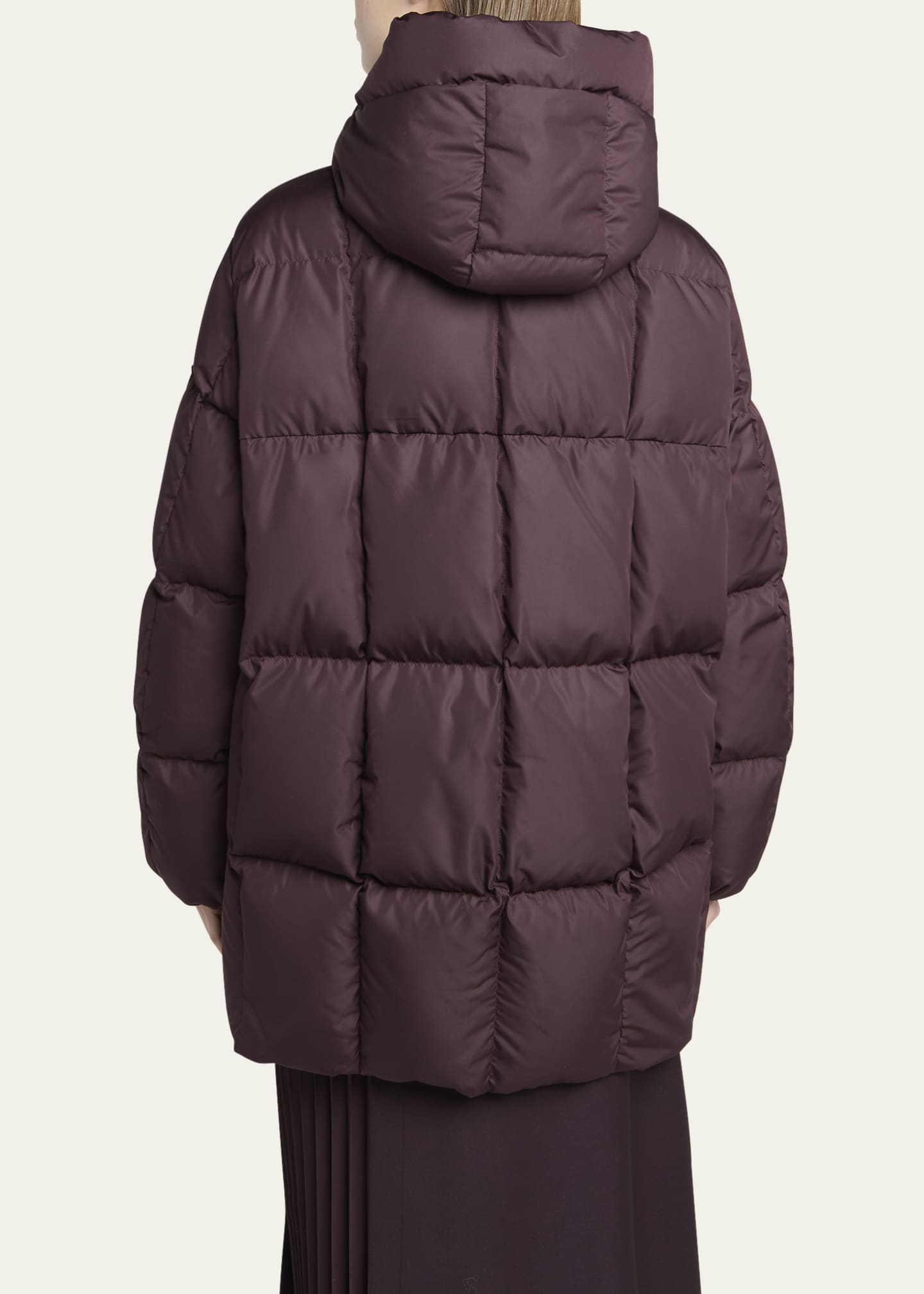 Moncler Darbon Oversized Hooded Down Jacket - Bergdorf Goodman