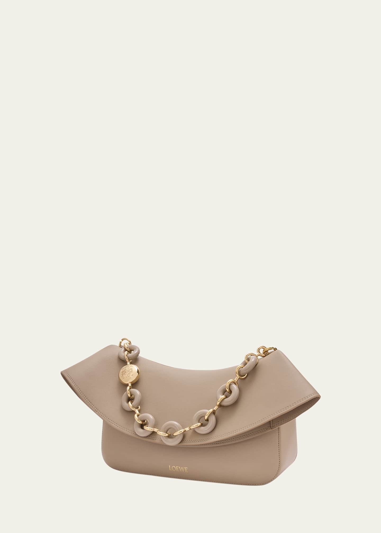 Loewe Ola Medium Shoulder Bag in Calfskin Leather - Bergdorf Goodman