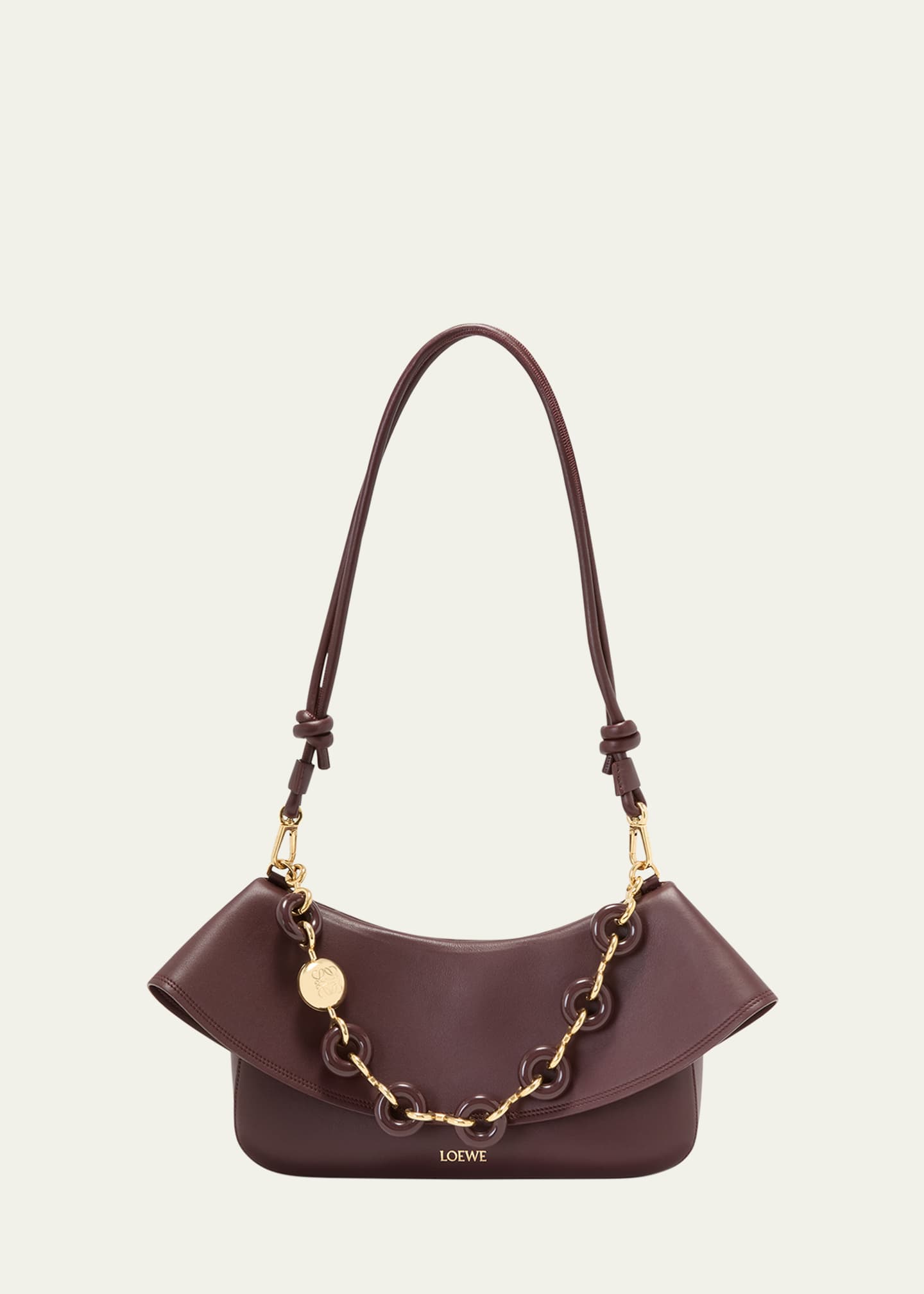 Loewe Ola Medium Shoulder Bag in Calfskin Leather - Bergdorf