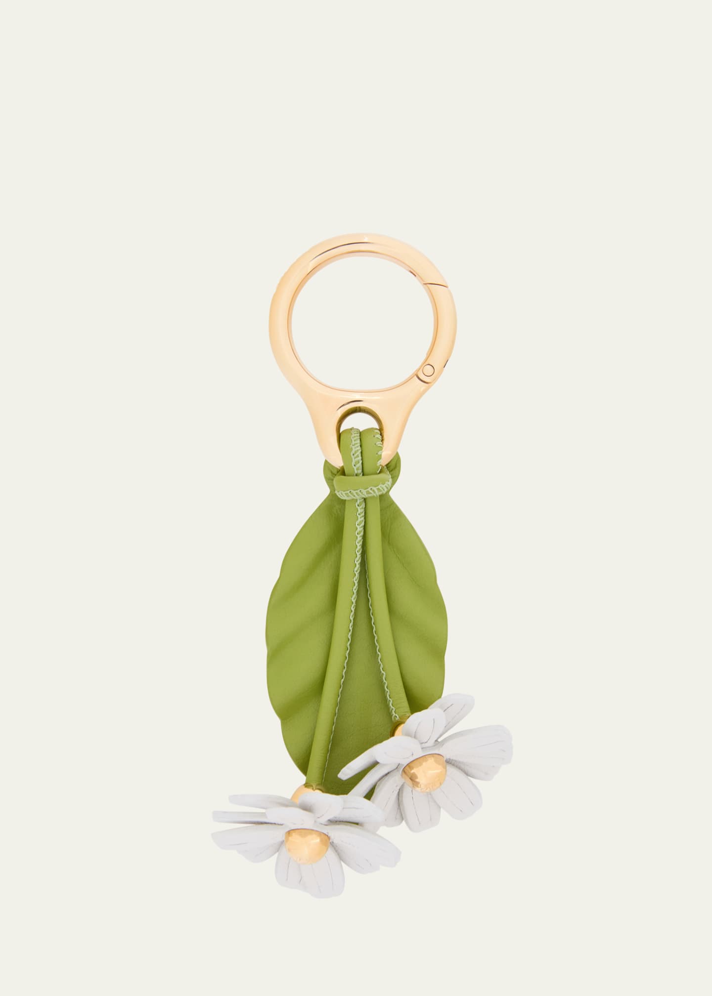 Loewe Chamomile Flower Bag Charm in Calfskin Leather Image 1 of 2