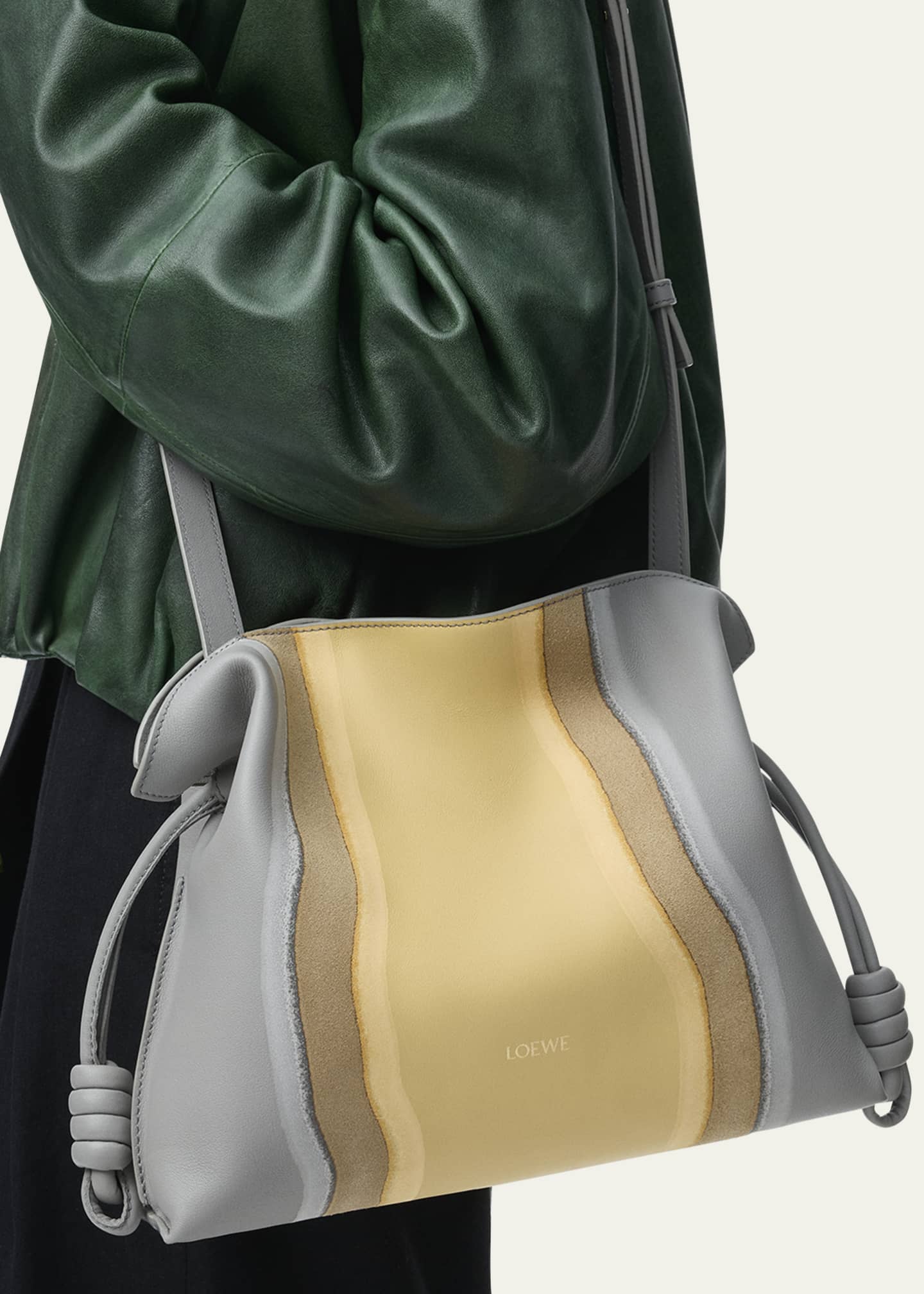 Flamenco Clutch Bag in Nappa Leather