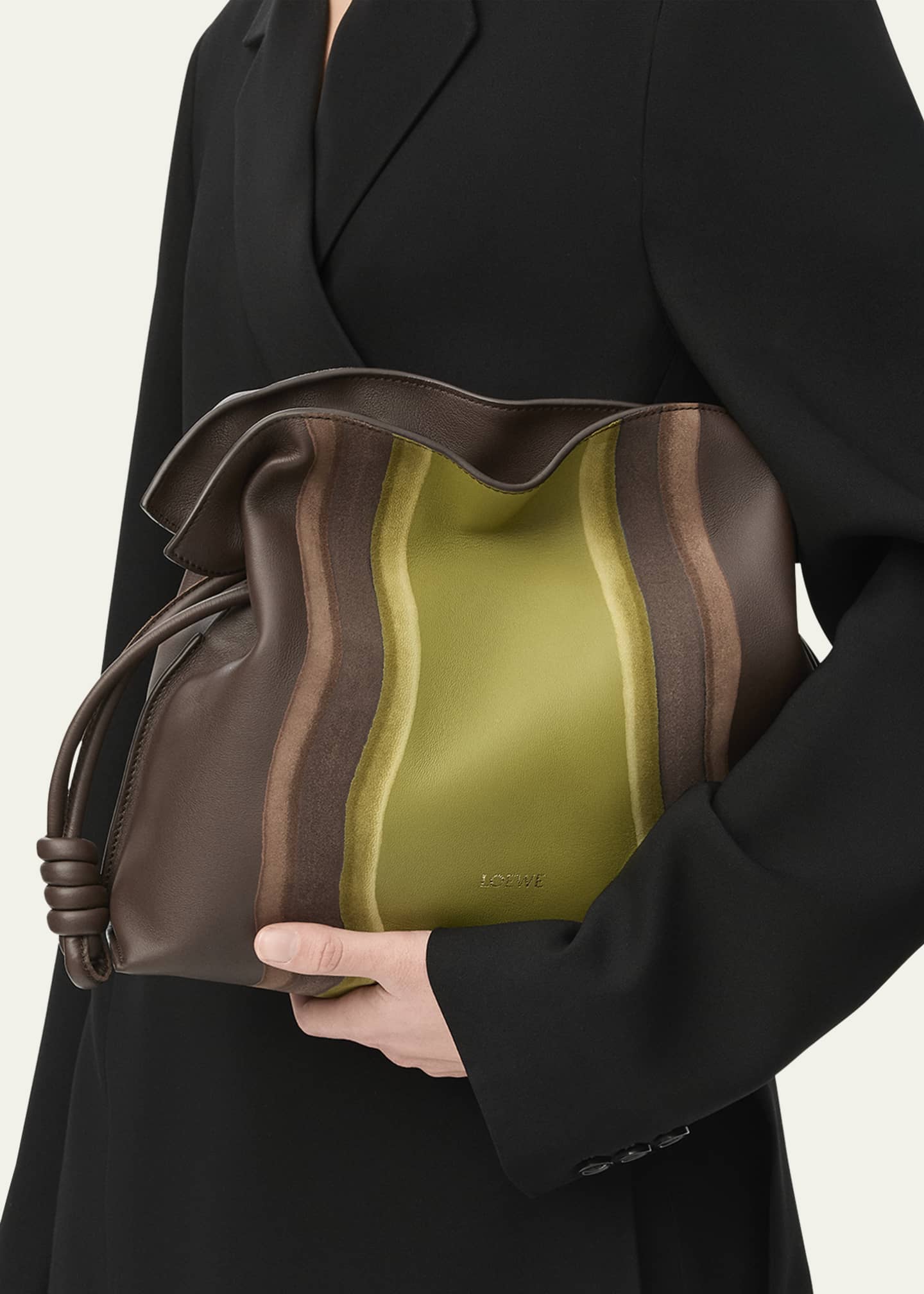 Loewe Flamenco Clutch Bag in Nappa Leather Image 2 of 4