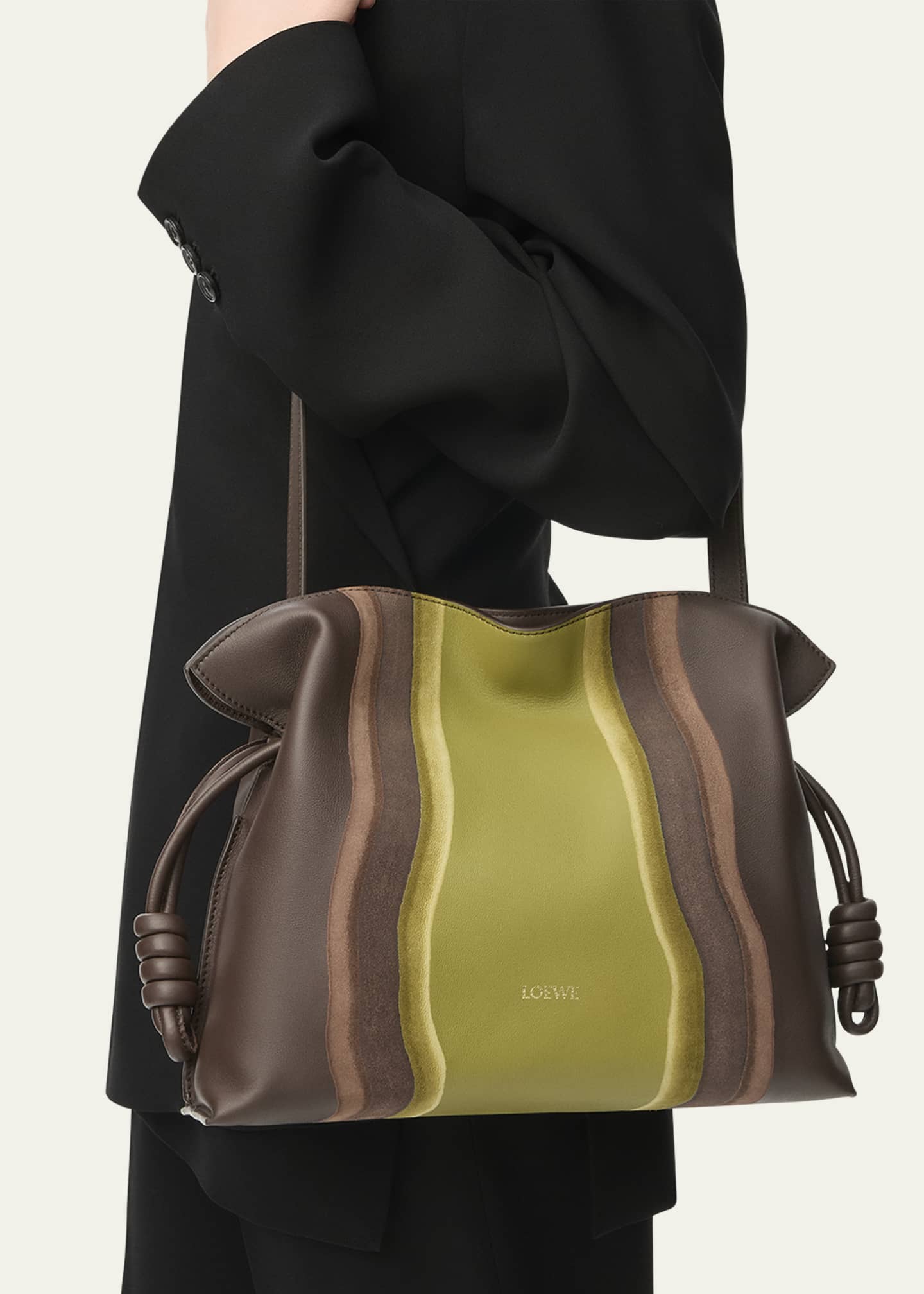 Loewe Flamenco Clutch Bag in Nappa Leather Image 4 of 4