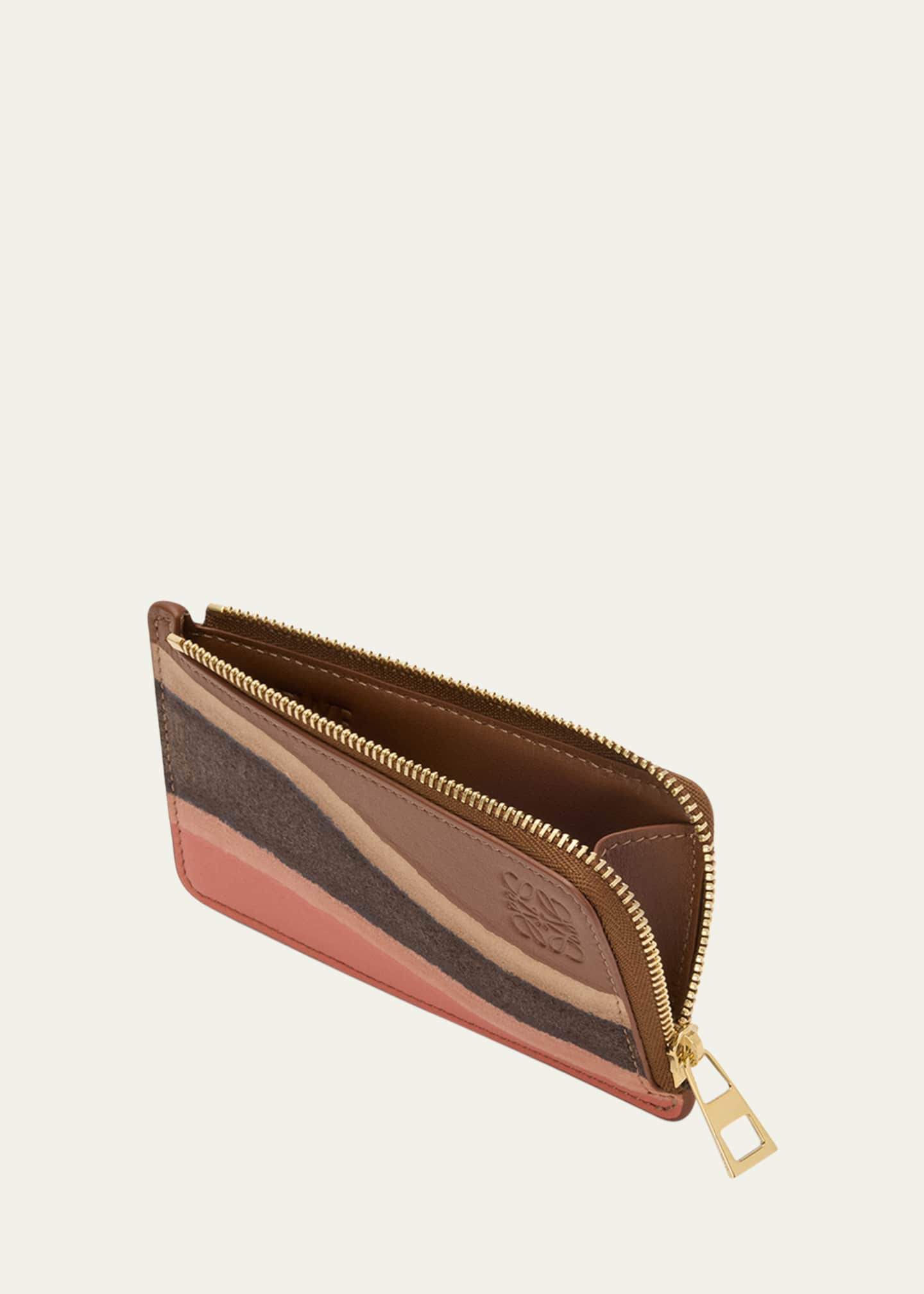 Loewe Landscape Card Holder in Calfskin Leather Image 3 of 4