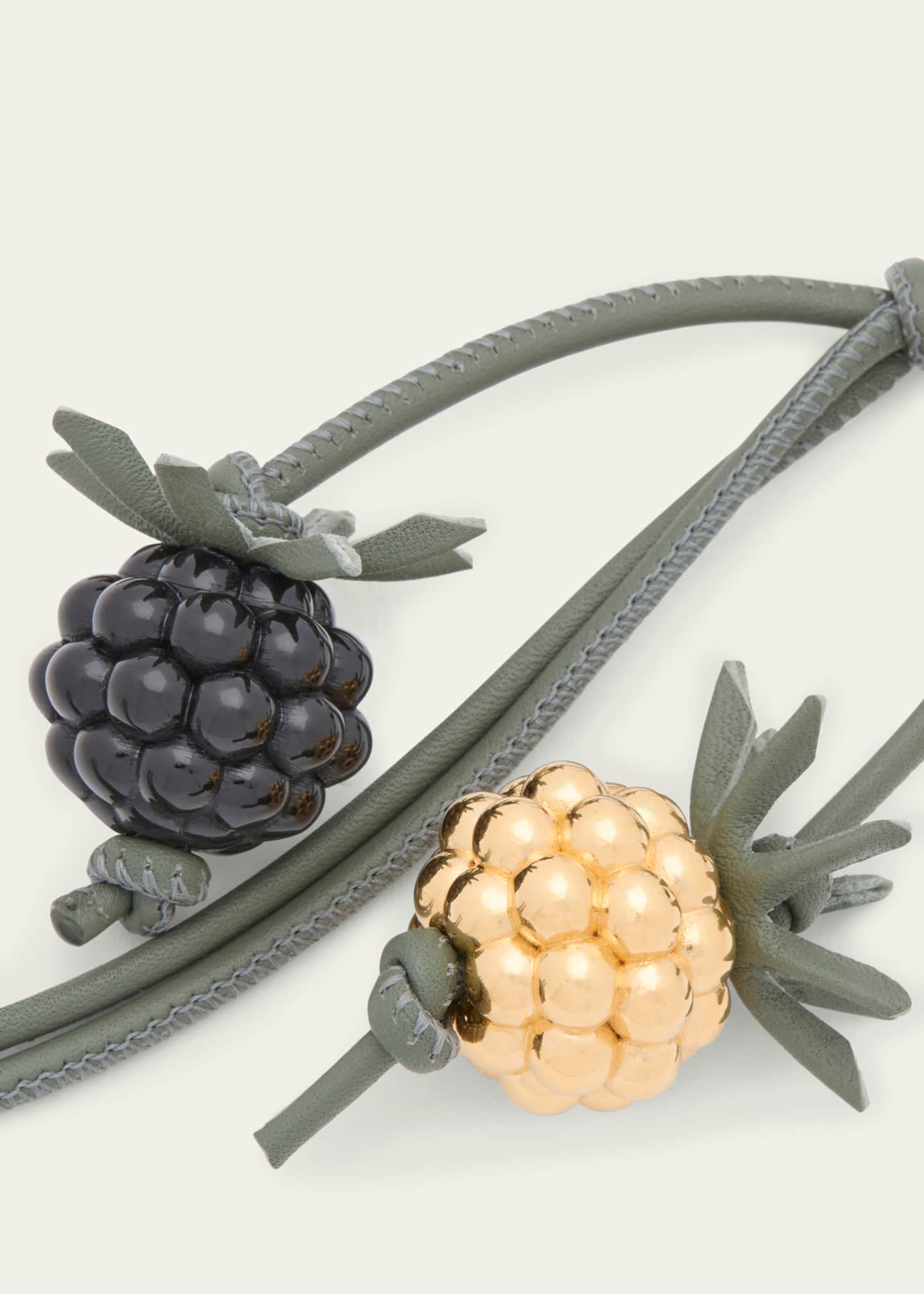 Loewe Berry Bag Charm in Calfskin Leather Image 2 of 2