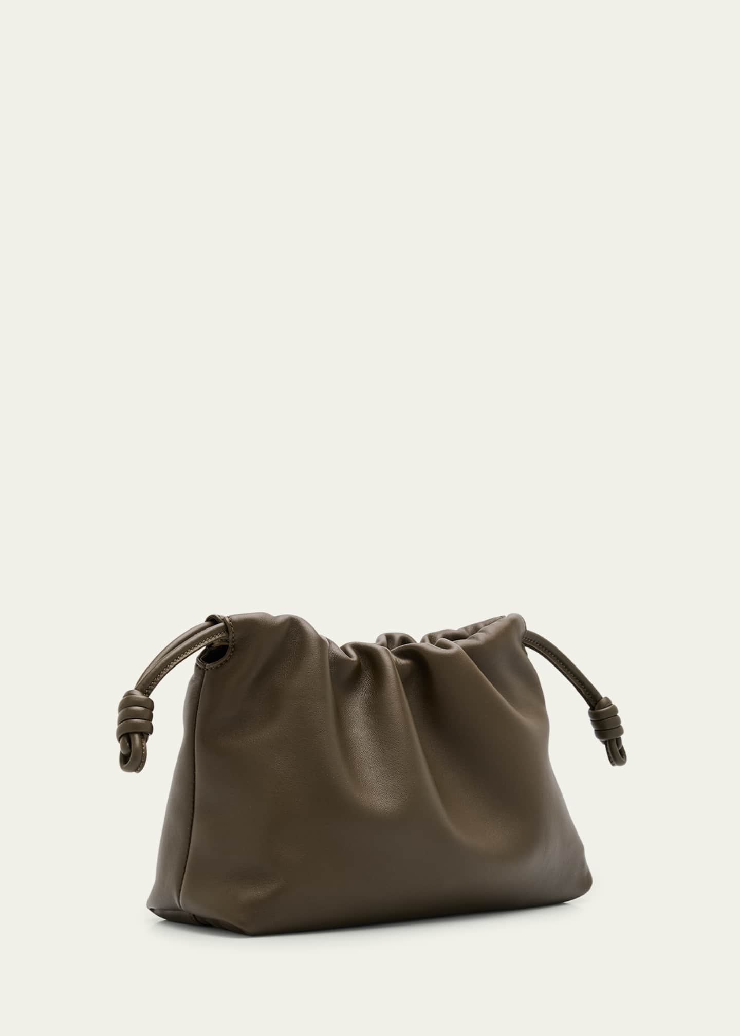 Flamenco Shoulder Bag in Smooth Leather