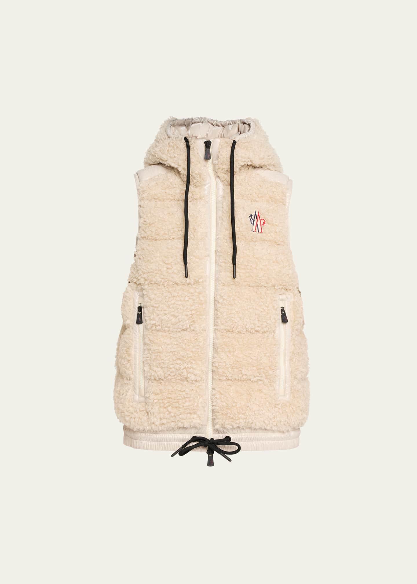 Moncler Grenoble Teddy Padded Vest - Bergdorf Goodman