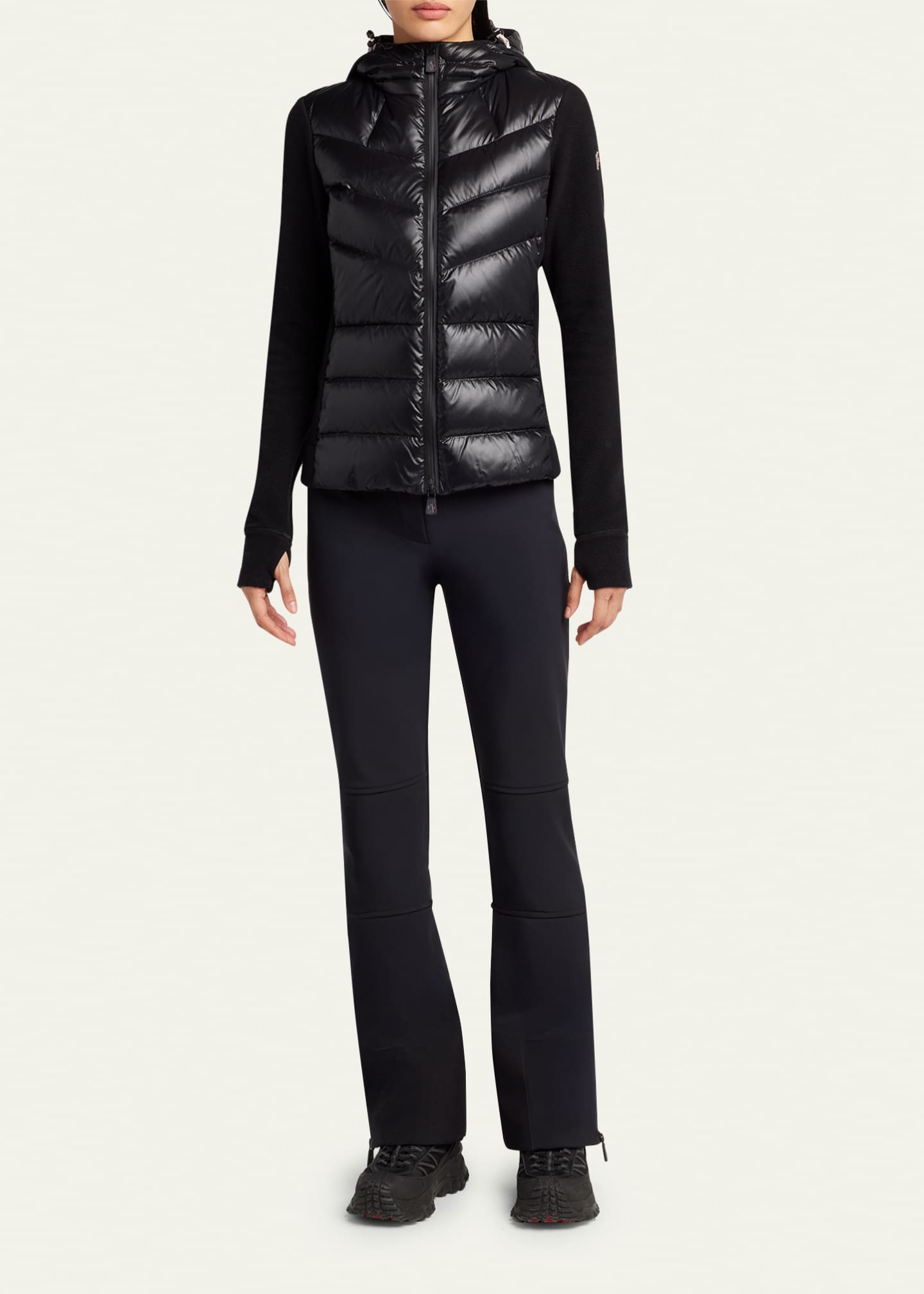 Moncler Grenoble Padded Down Zip-Up Hoodie Cardigan - Bergdorf Goodman