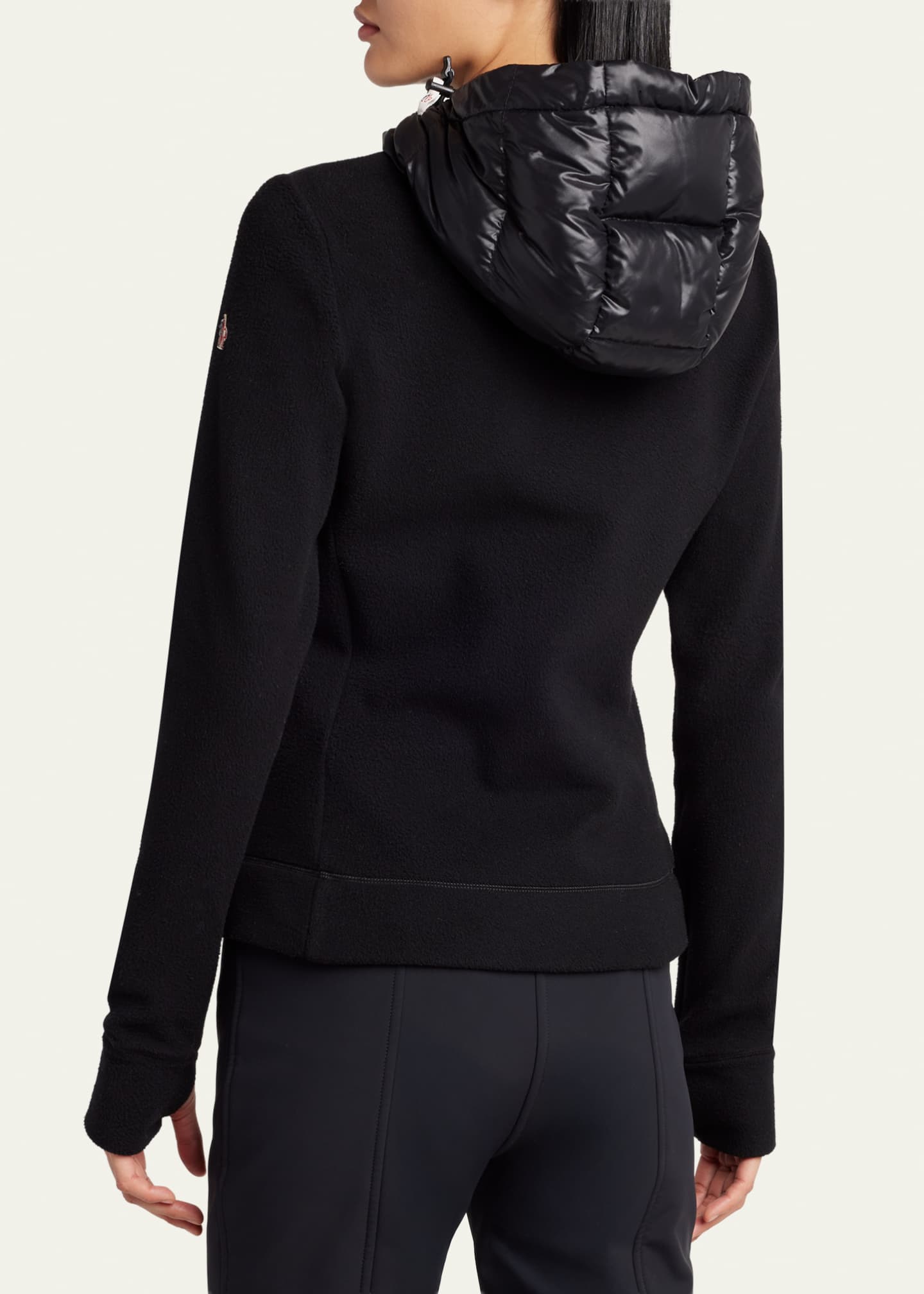 Moncler Grenoble Padded Down Zip-Up Hoodie Cardigan - Bergdorf Goodman
