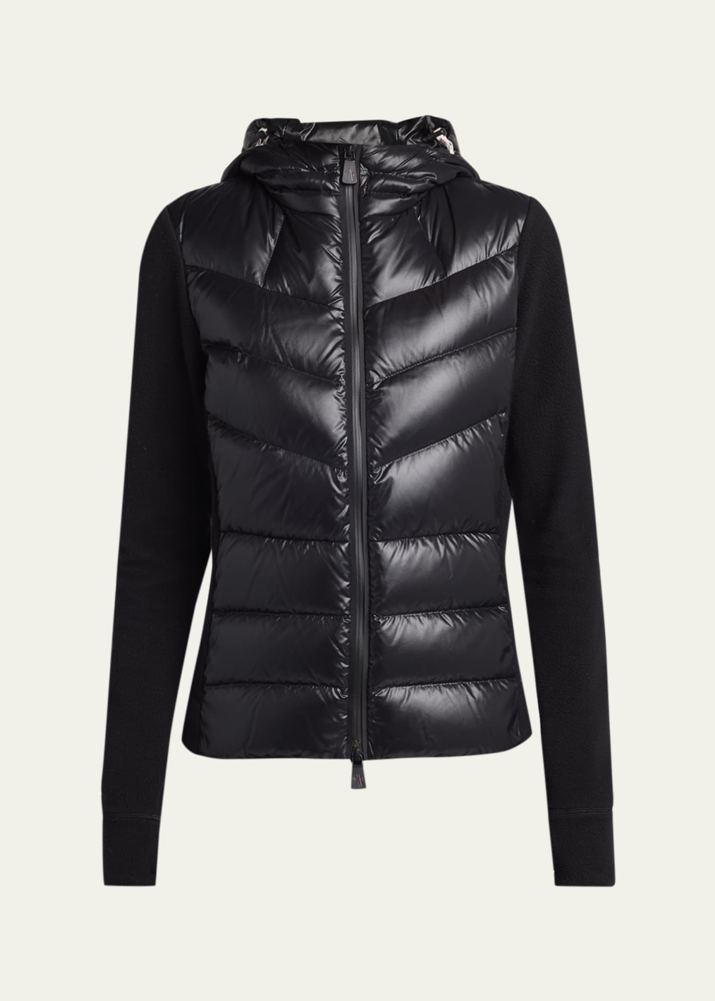 Moncler Grenoble Padded Down Zip-Up Hoodie Cardigan - Bergdorf Goodman