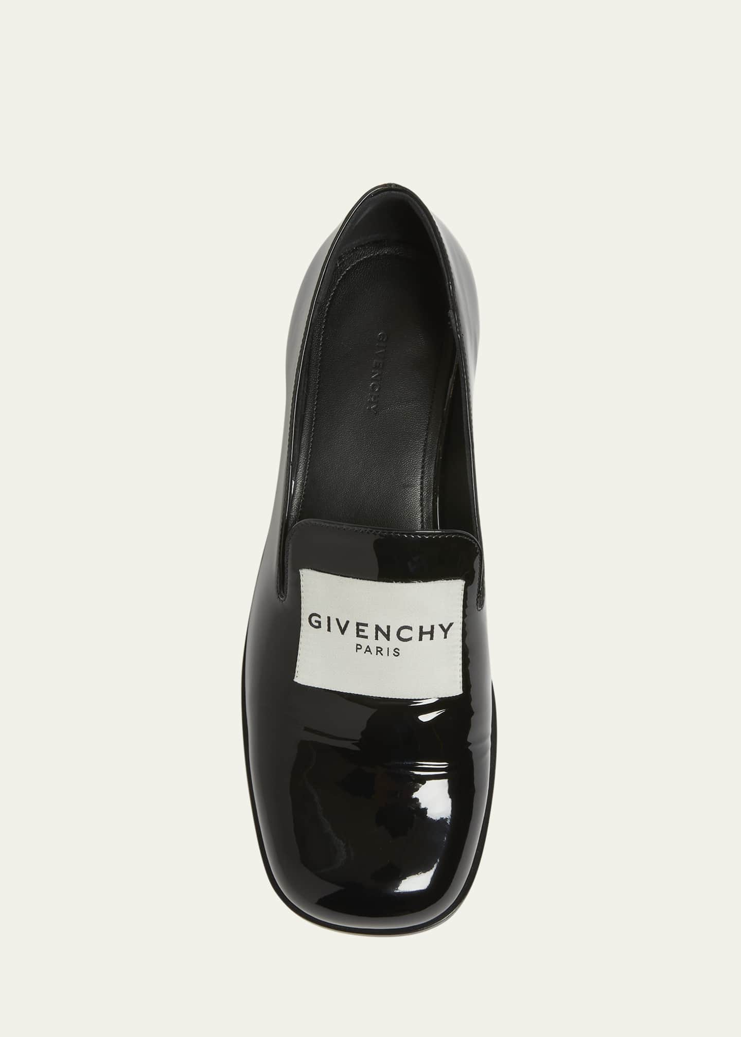Givenchy Patent Leather Tuxedo Loafers - Bergdorf Goodman