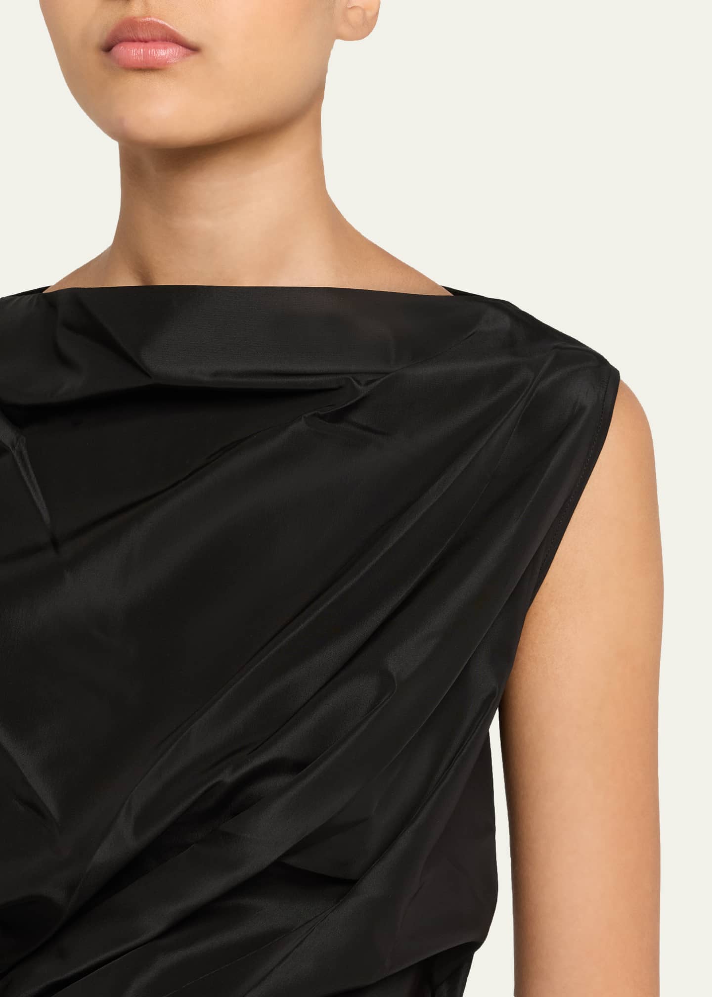 Simone Rocha Sleeveless Draped Peplum Top Image 5 of 5