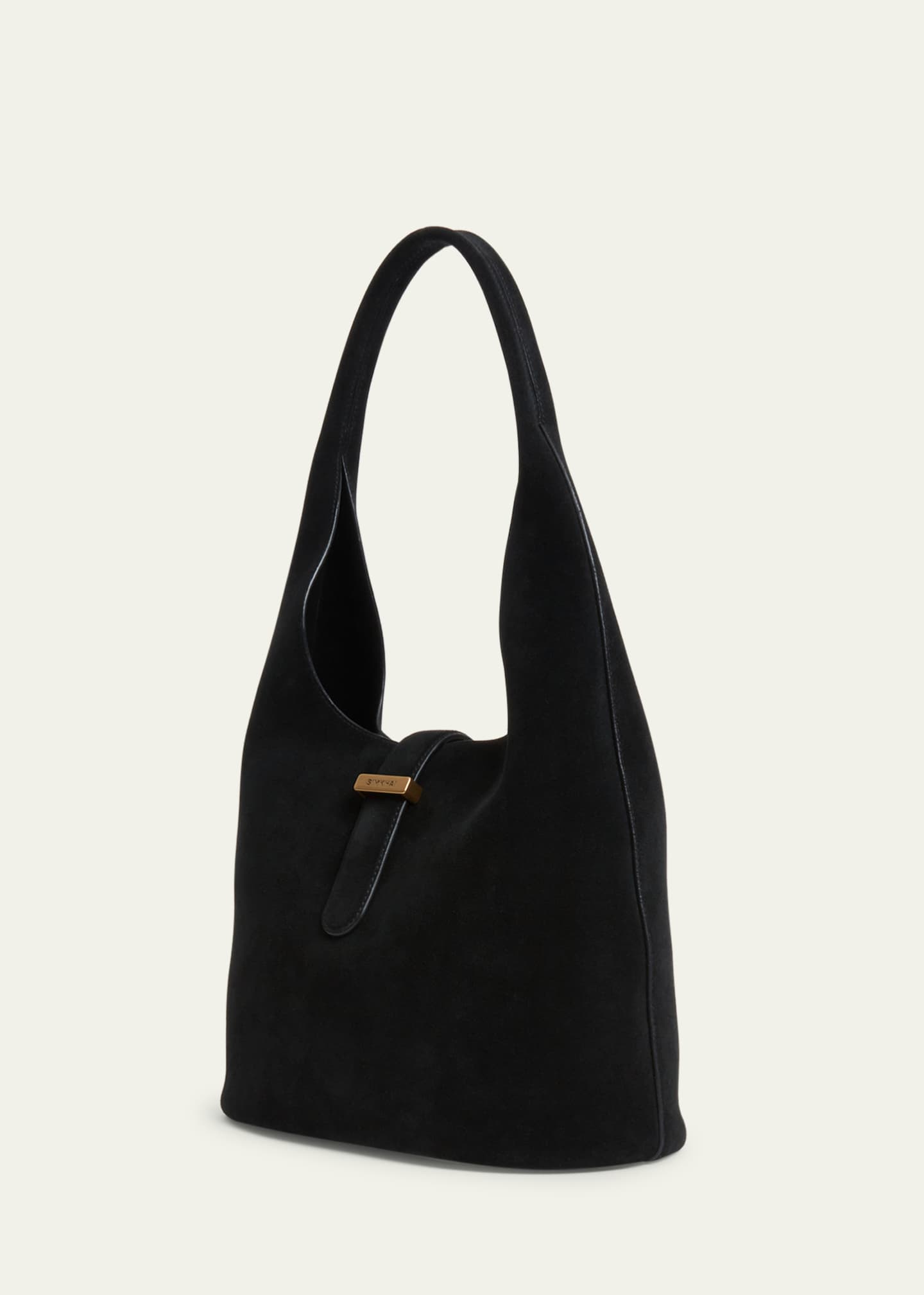 SIMKHAI Khai Suede Hobo Bag Image 2 of 2