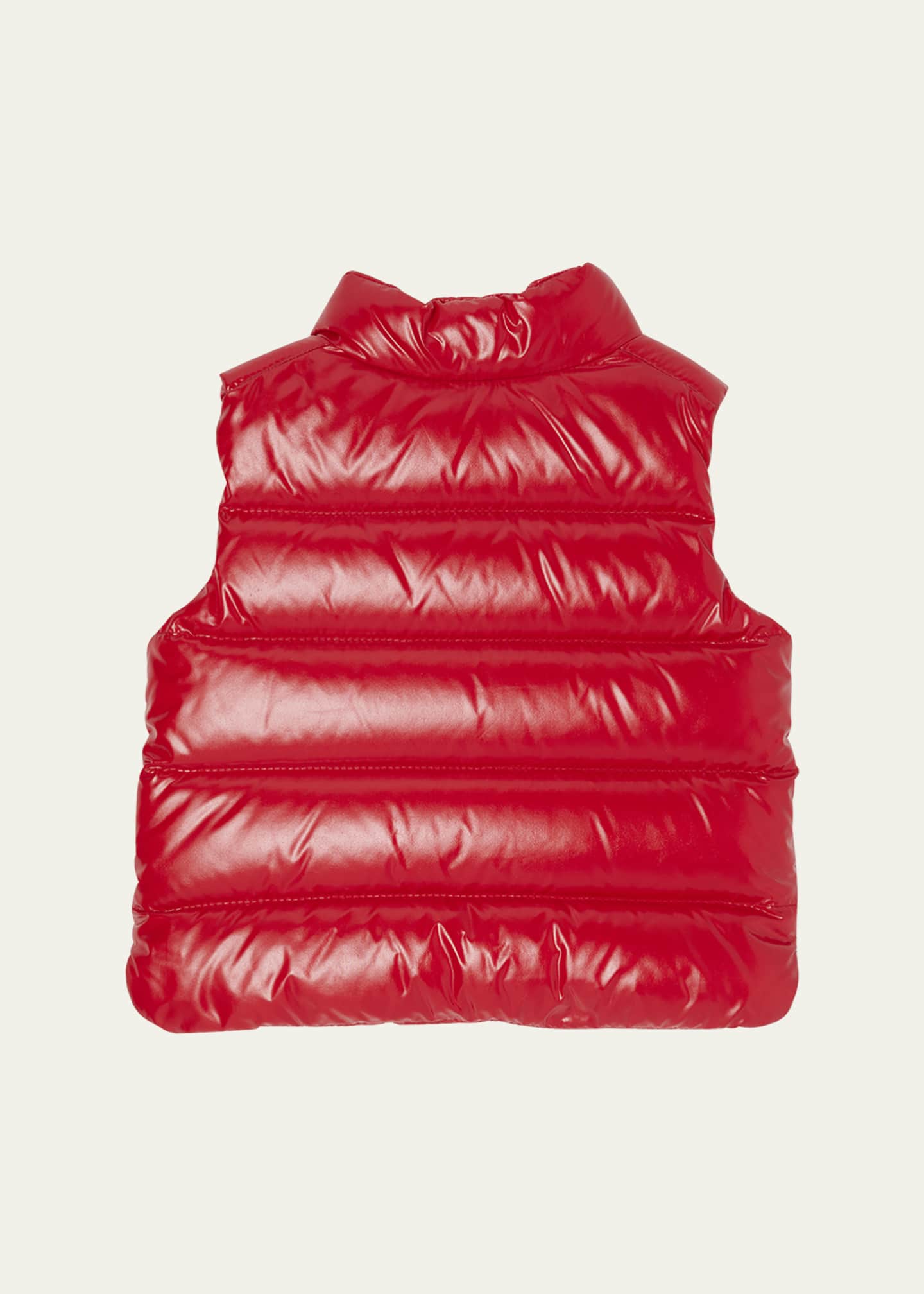 c853 新品　希少　モンクレール　3A BERNARD ダウンベスト　レッド Moncler Boy's Bernard Quilted Down Vest, Size 12M-3 - Bergdorf Goodman