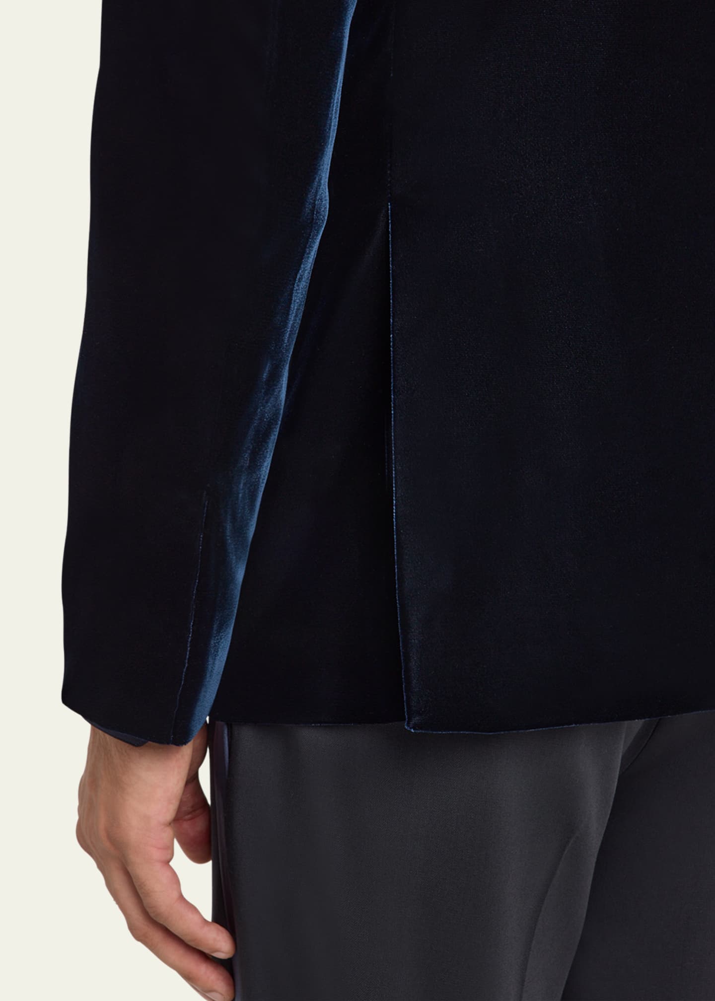 Giorgio Armani Men's Velvet Notch Lapel Dinner Jacket - Bergdorf