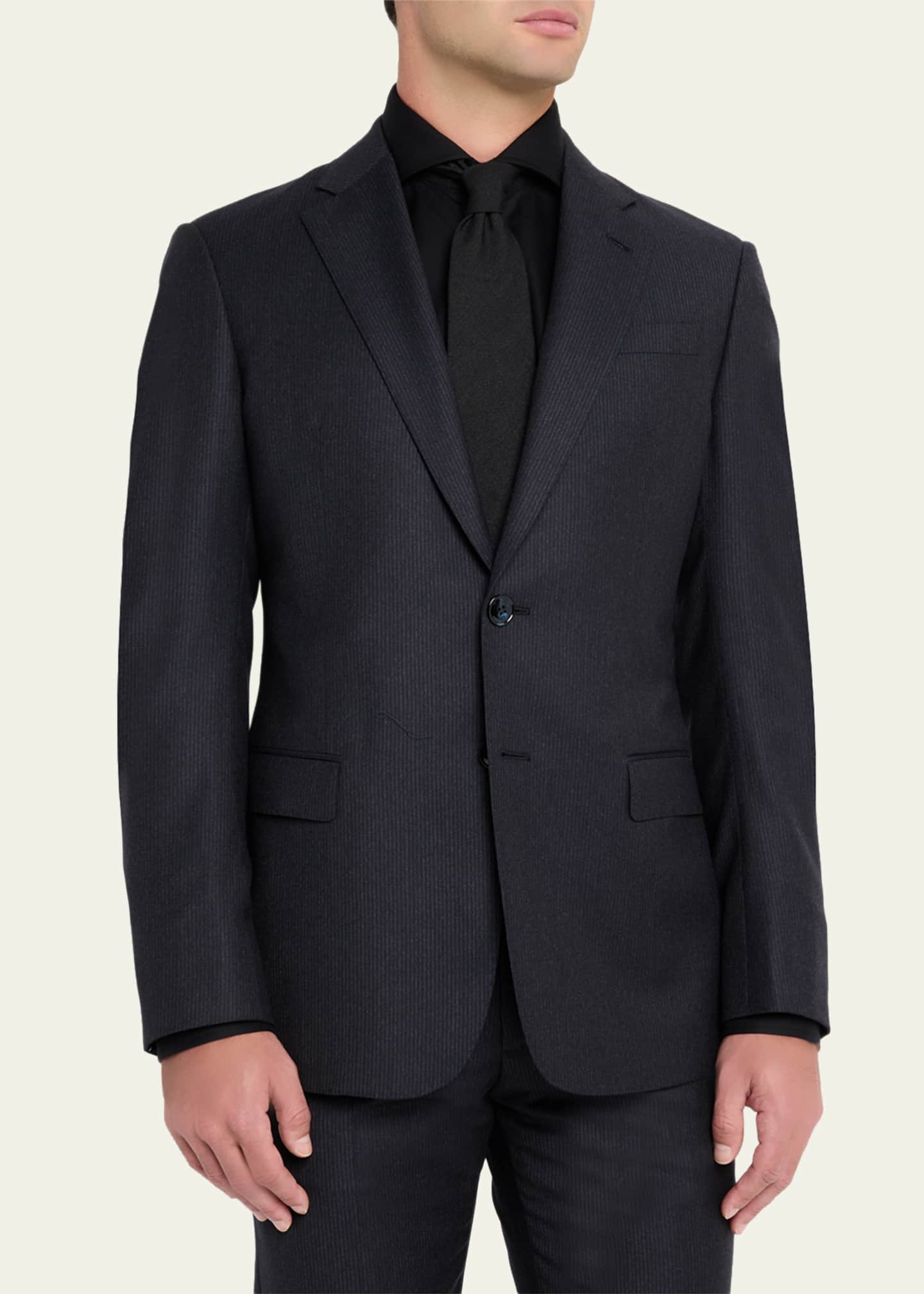 Giorgio Armani Men's Tonal Micro Pinstripe Two-Piece Suit