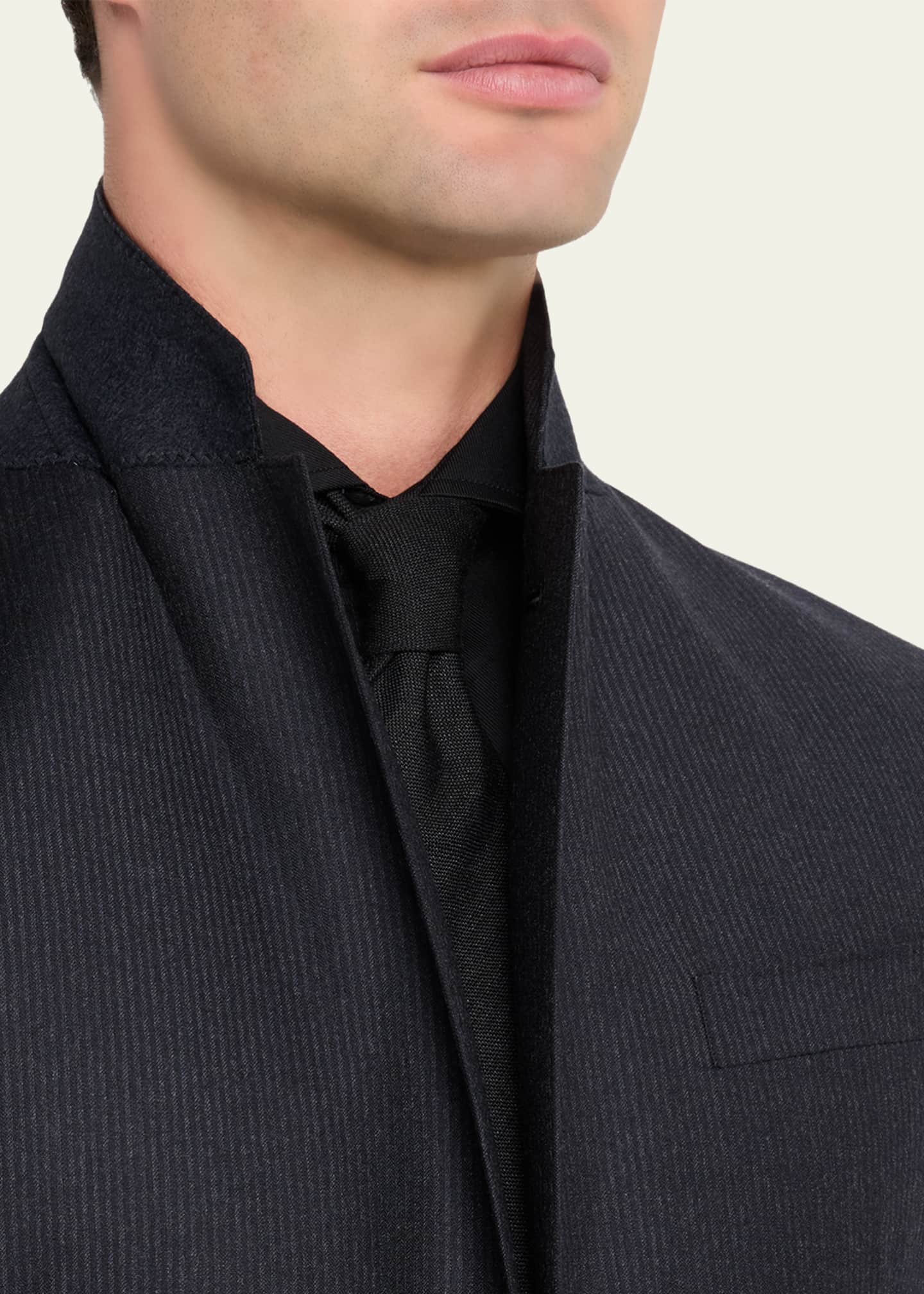 Giorgio Armani Men's Tonal Micro Pinstripe Two-Piece Suit
