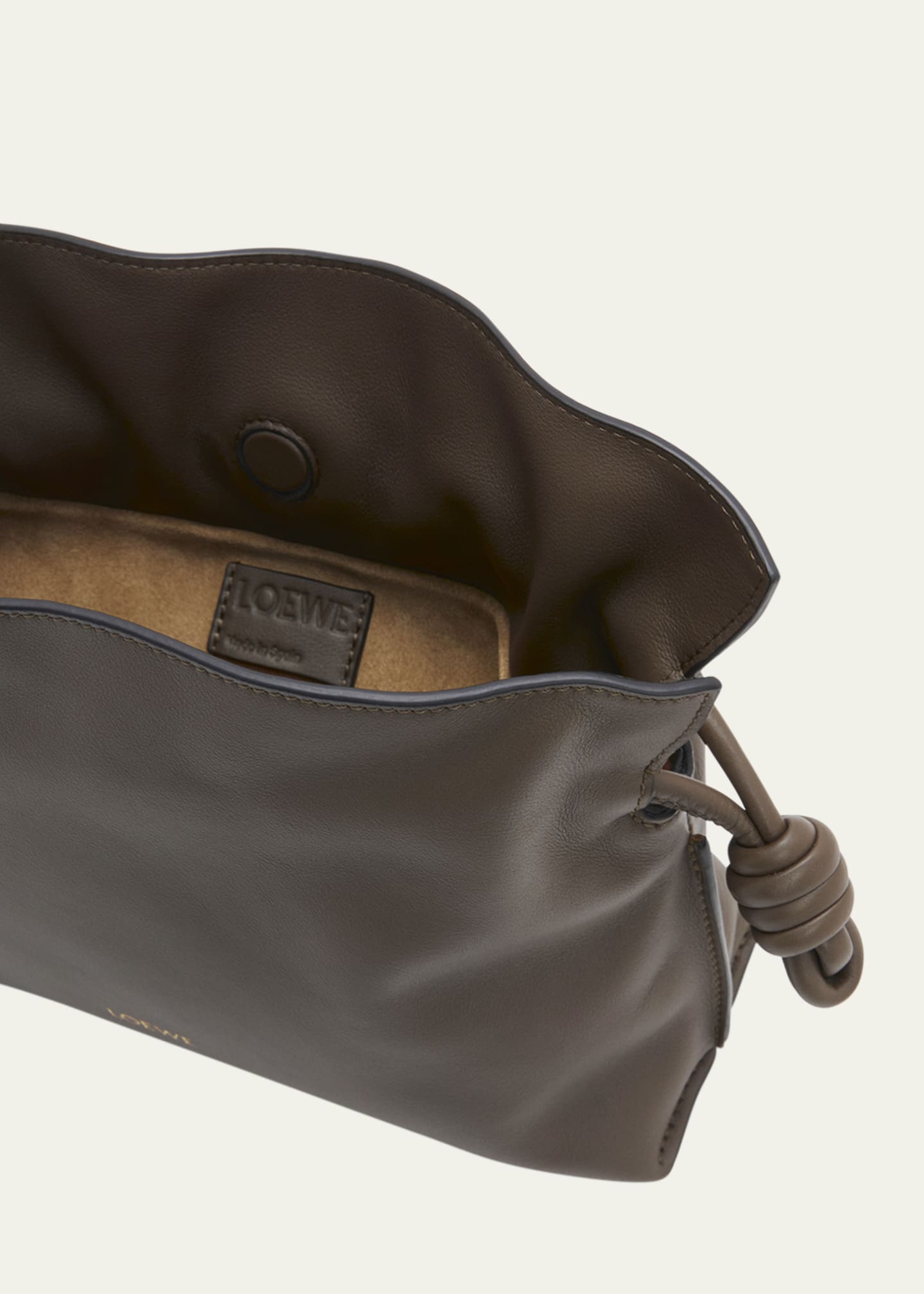Loewe Flamenco Mini Clutch Bag in Nappa Leather Image 3 of 4