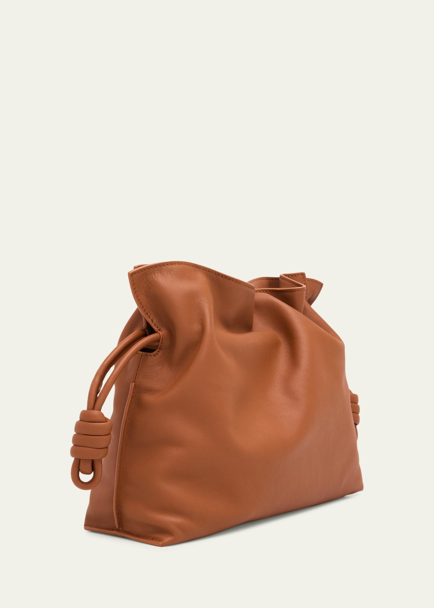 LOEWE Flamenco Medium Clutch Bag in Nappa Leather - Bergdorf Goodman