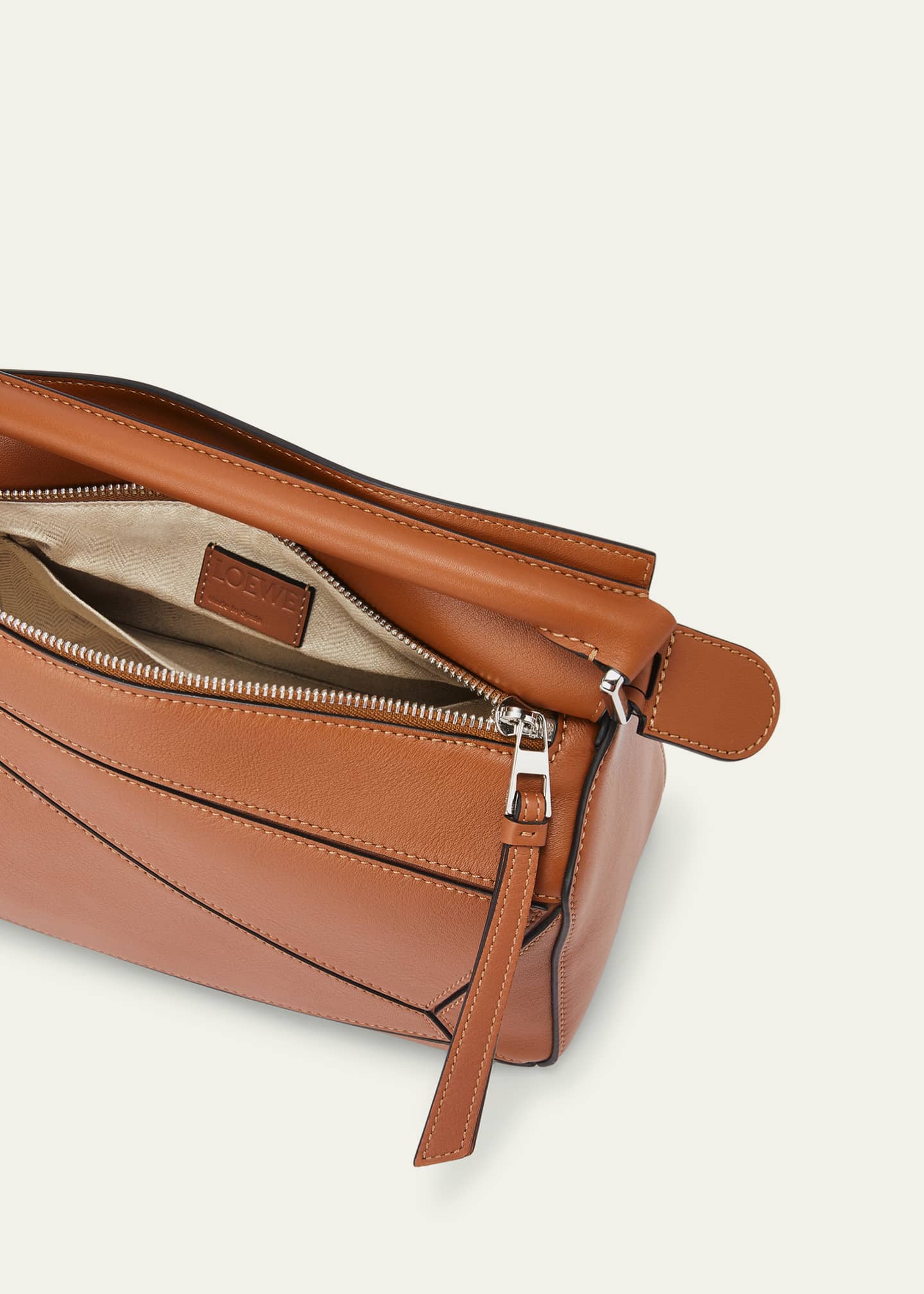 Loewe Puzzle Edge Small Shoulder Bag in Calfskin Leather Image 4 of 6