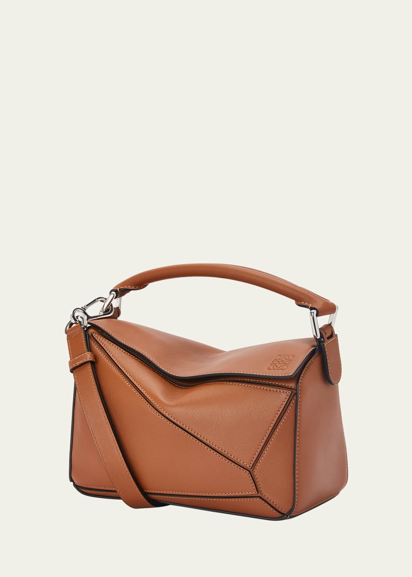 Loewe Puzzle Edge Small Shoulder Bag in Calfskin Leather Image 1 of 6