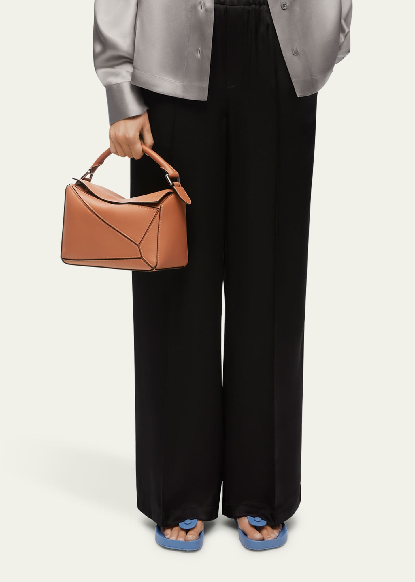 Loewe Puzzle Edge Small Shoulder Bag in Calfskin Leather Image 5 of 6