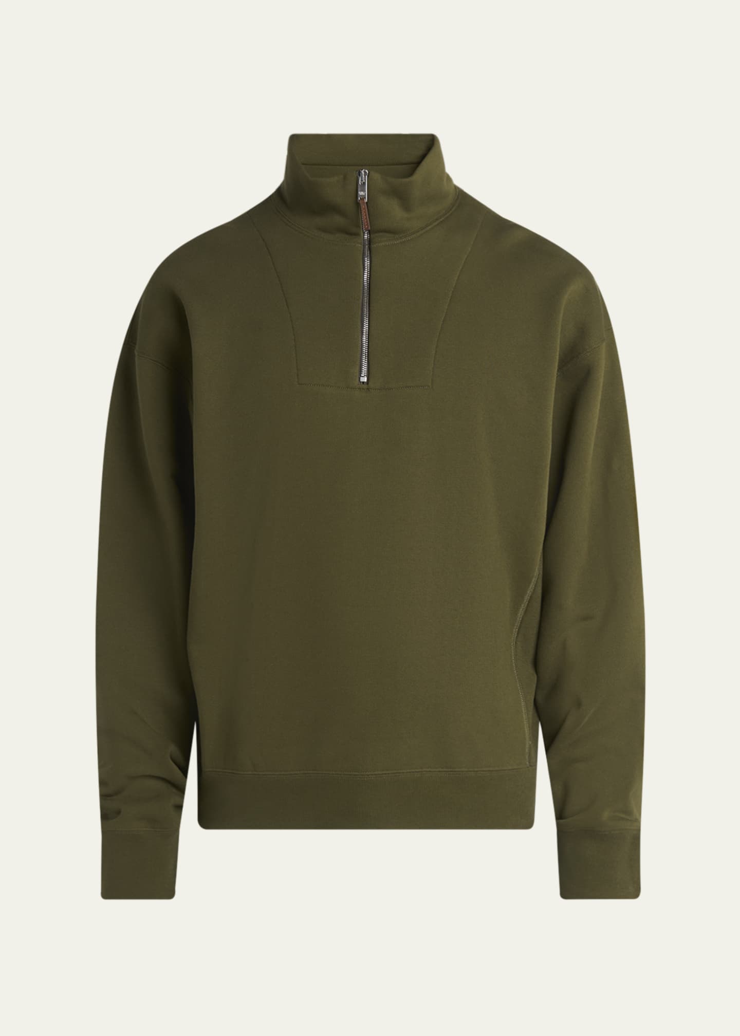 Bottega Veneta Men's Quarter-Zip Sweatshirt Image 1 of 5