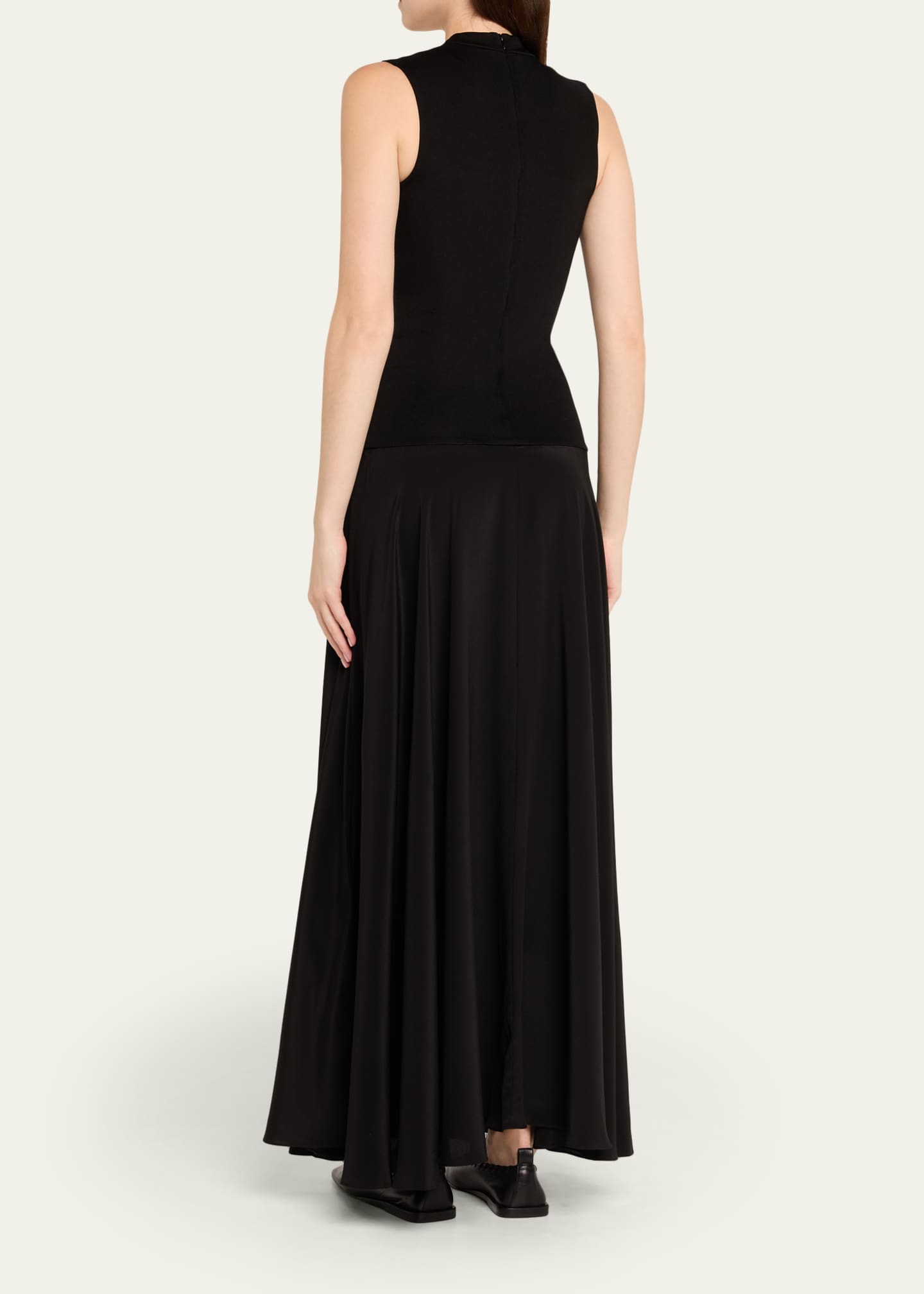 Illi V Drop-Waist Maxi Dress