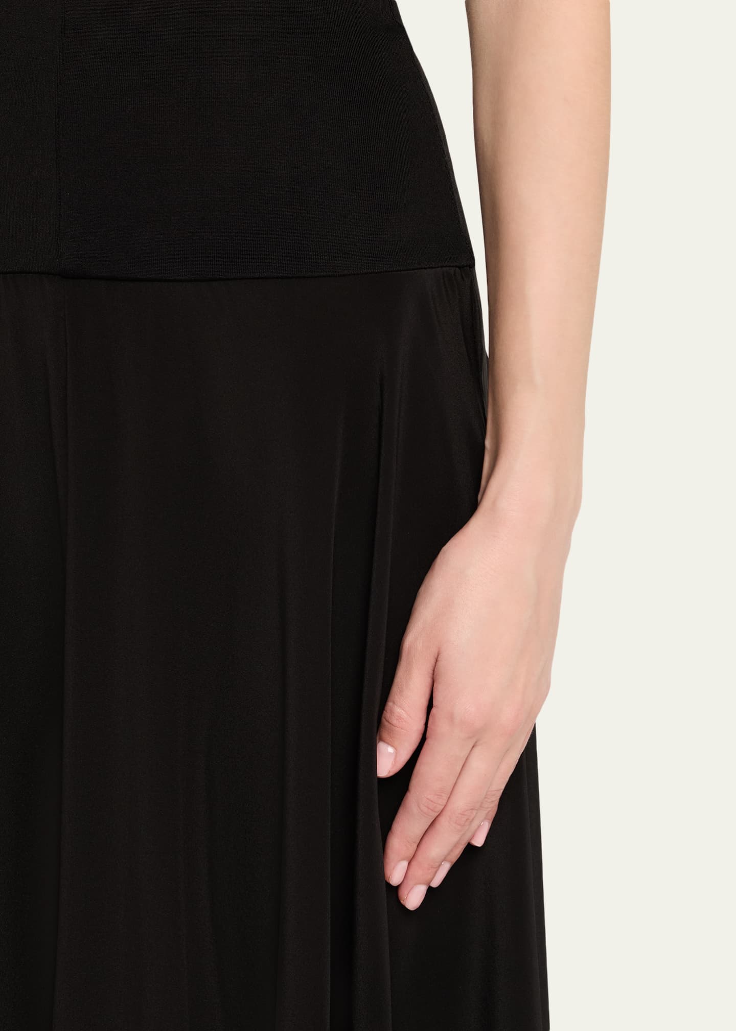 Illi V Drop-Waist Maxi Dress