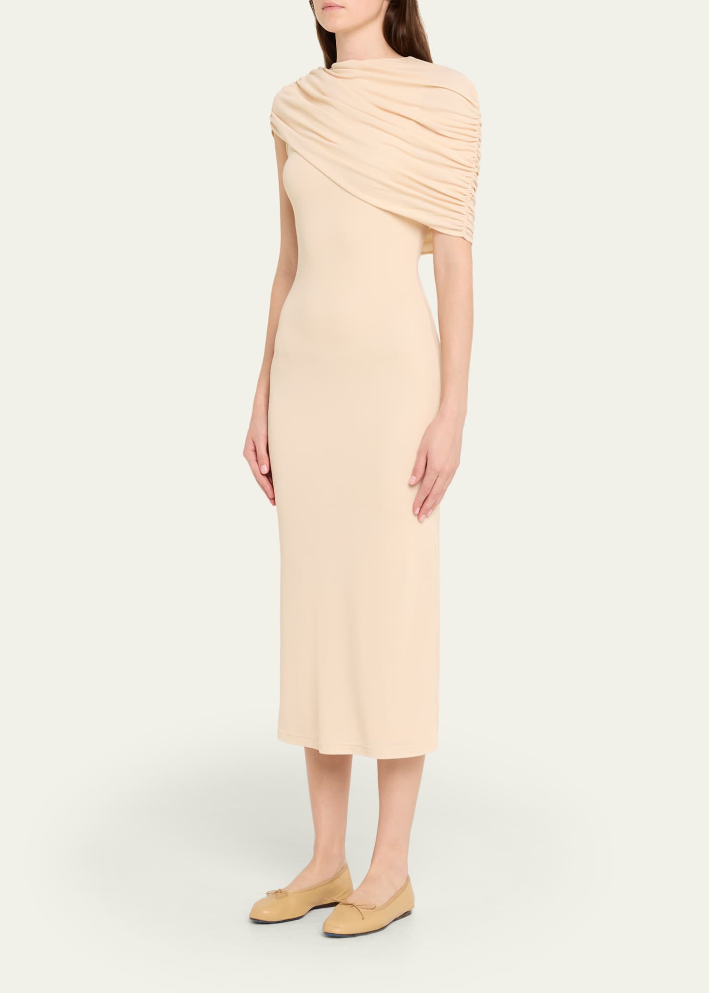 Bonachi Cape Midi Dress