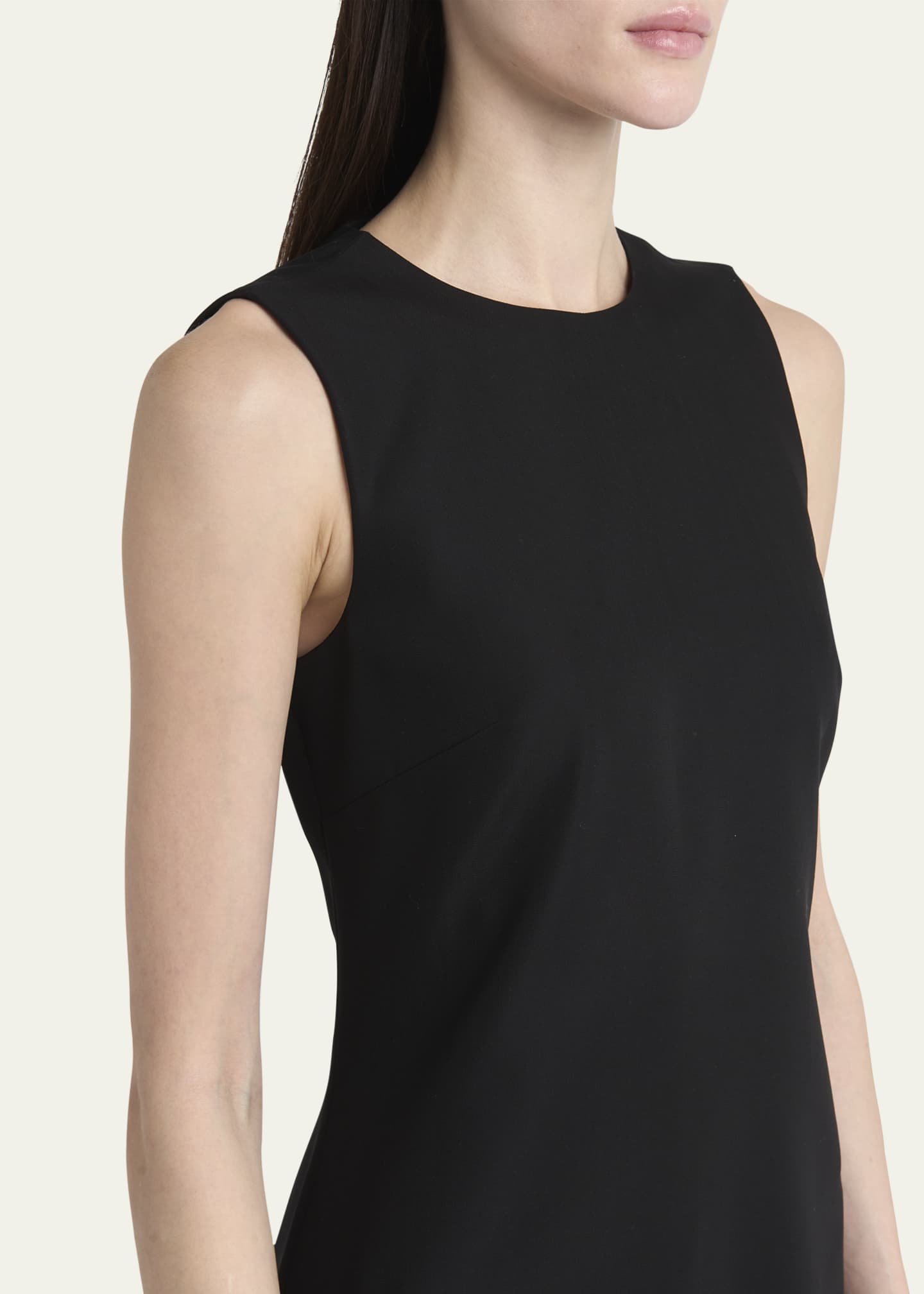 McQueen Flared A-Line Sleeveless Mini Dress Image 5 of 5