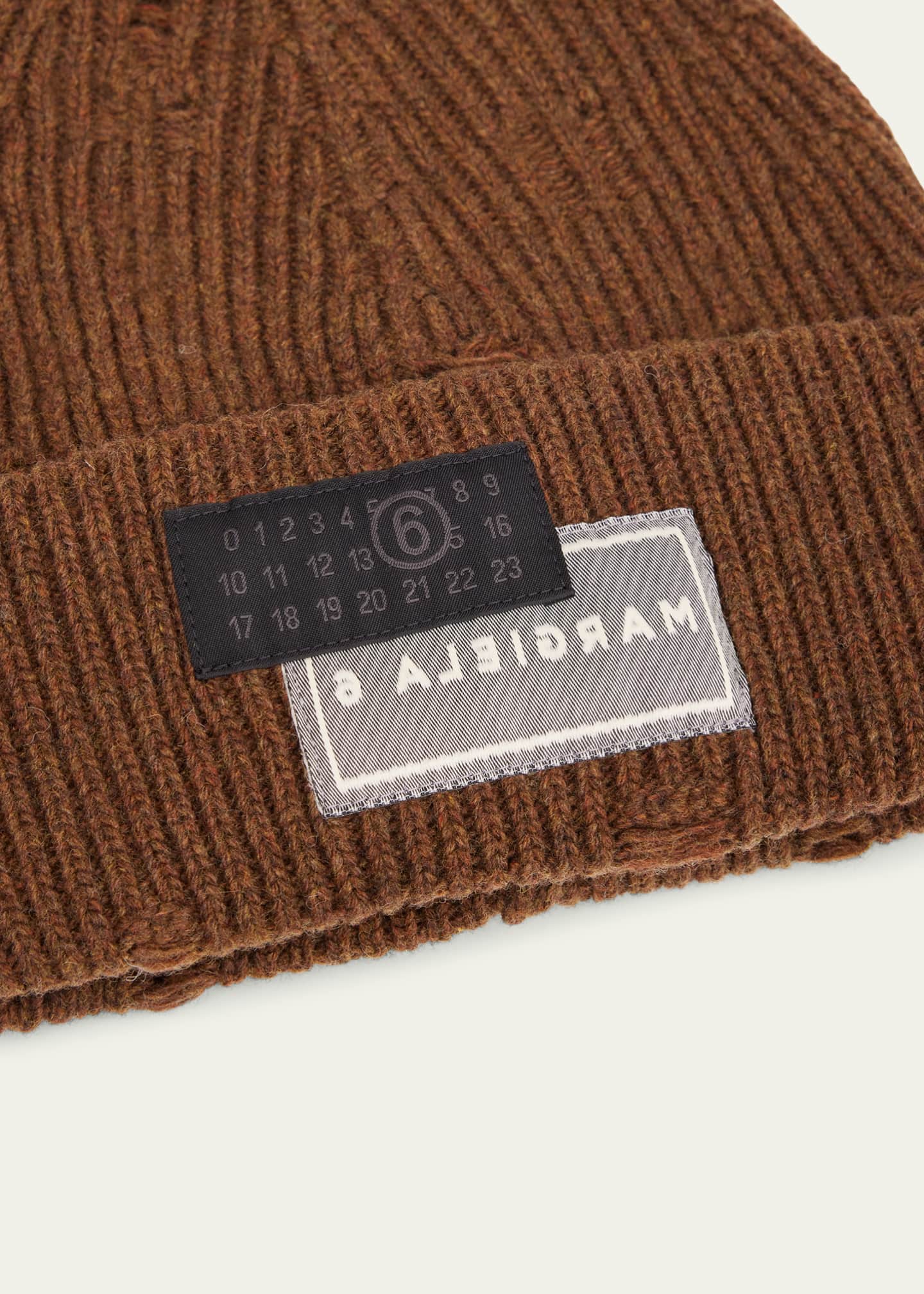 Numeric Knit Beanie