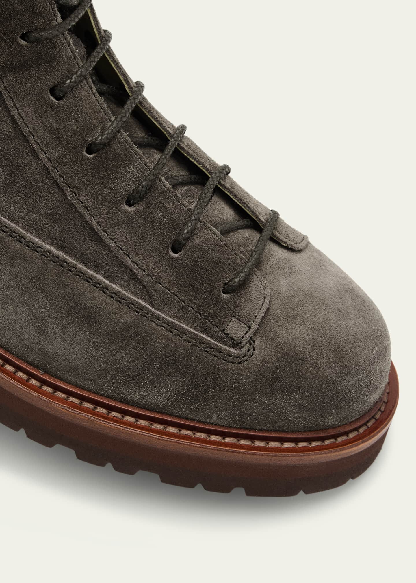 フ*)様 Brunello Cucinelli スウィングトップ 50 Brunello Cucinelli Men's Suede Urban Hiker Boots - Bergdorf Goodman