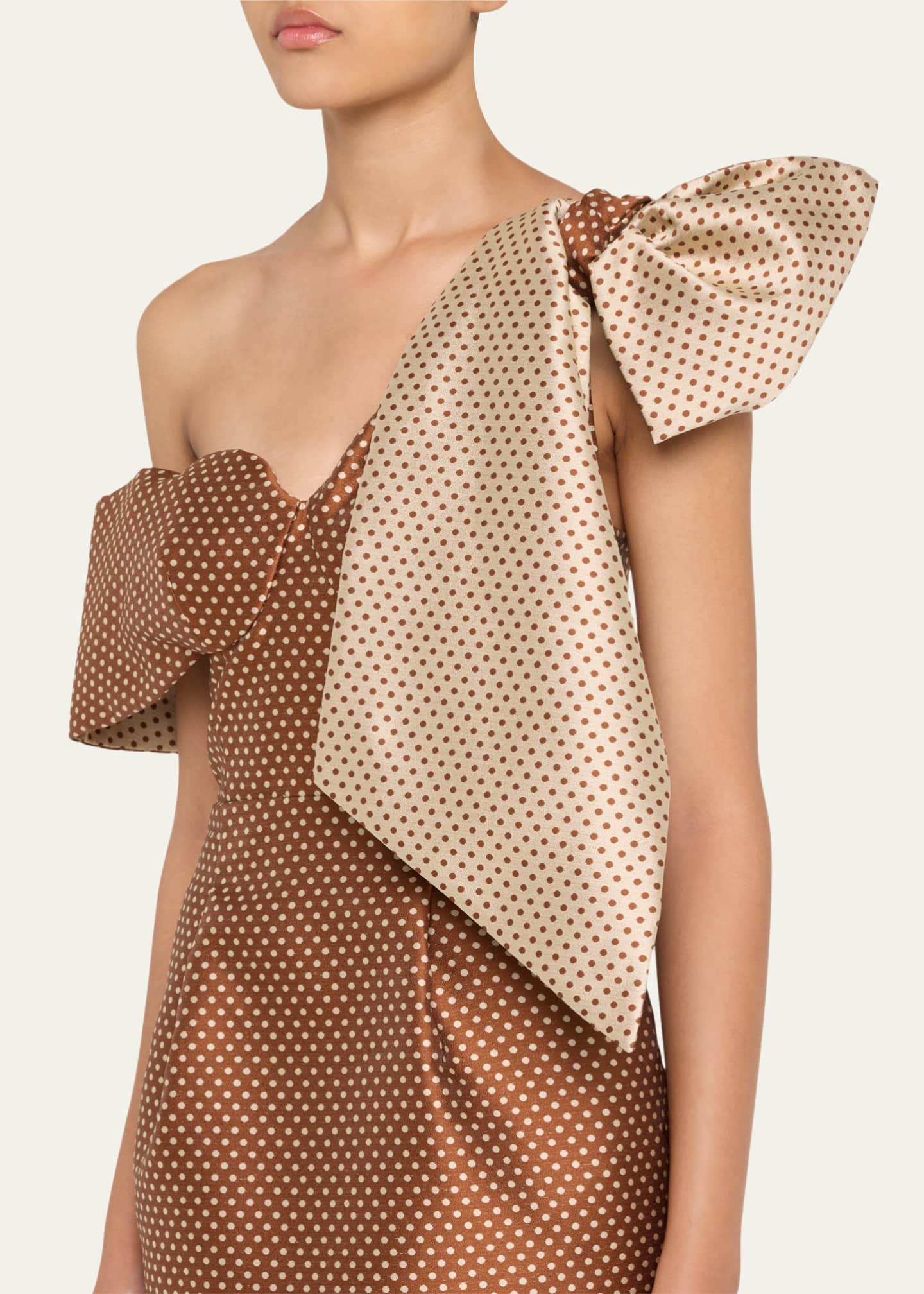 Rosie Assoulin Loop-Dy Loo Polka Dot Dress Image 5 of 5
