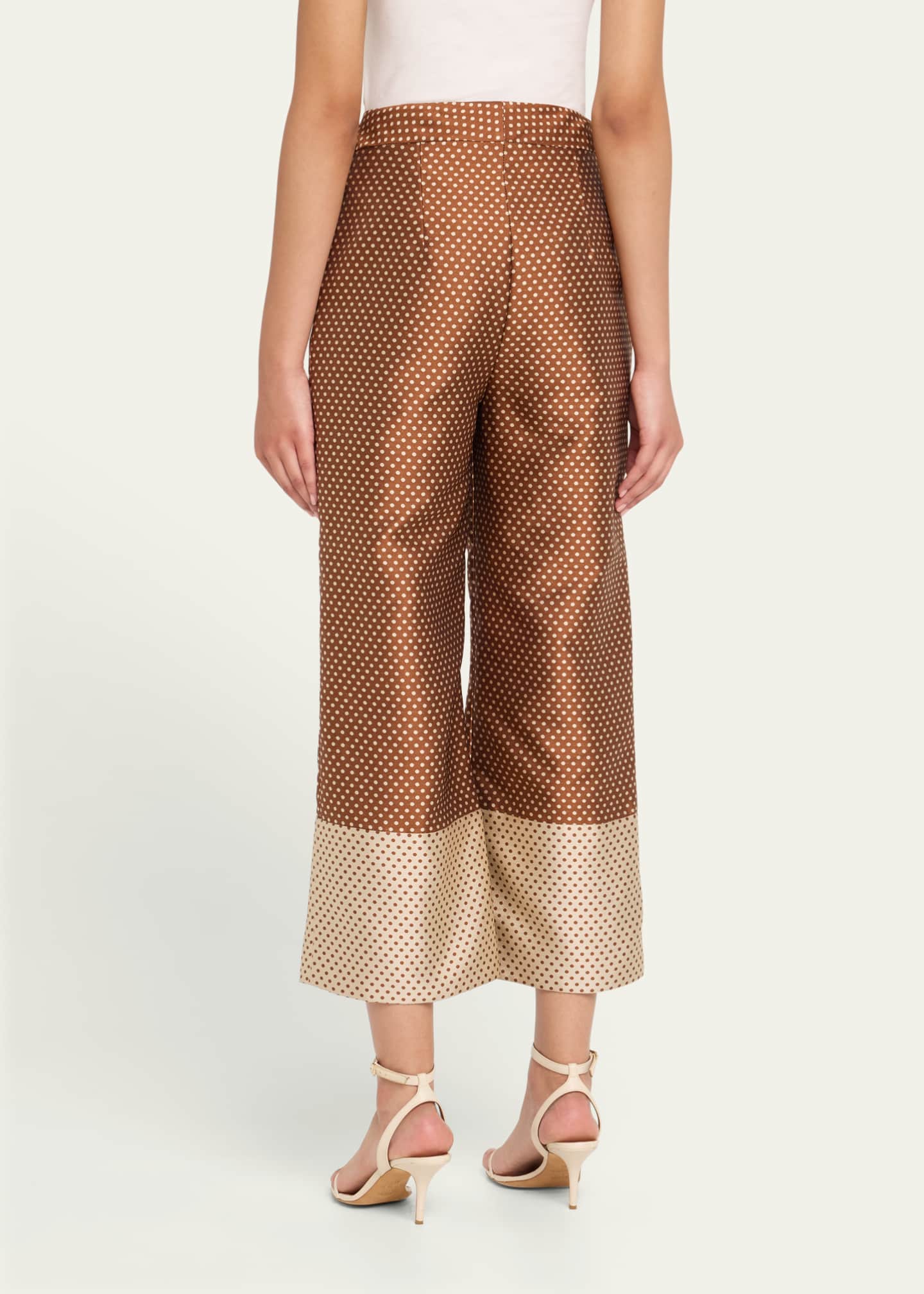 Rosie Assoulin Polka Dot Boyfriend Trousers Image 3 of 5