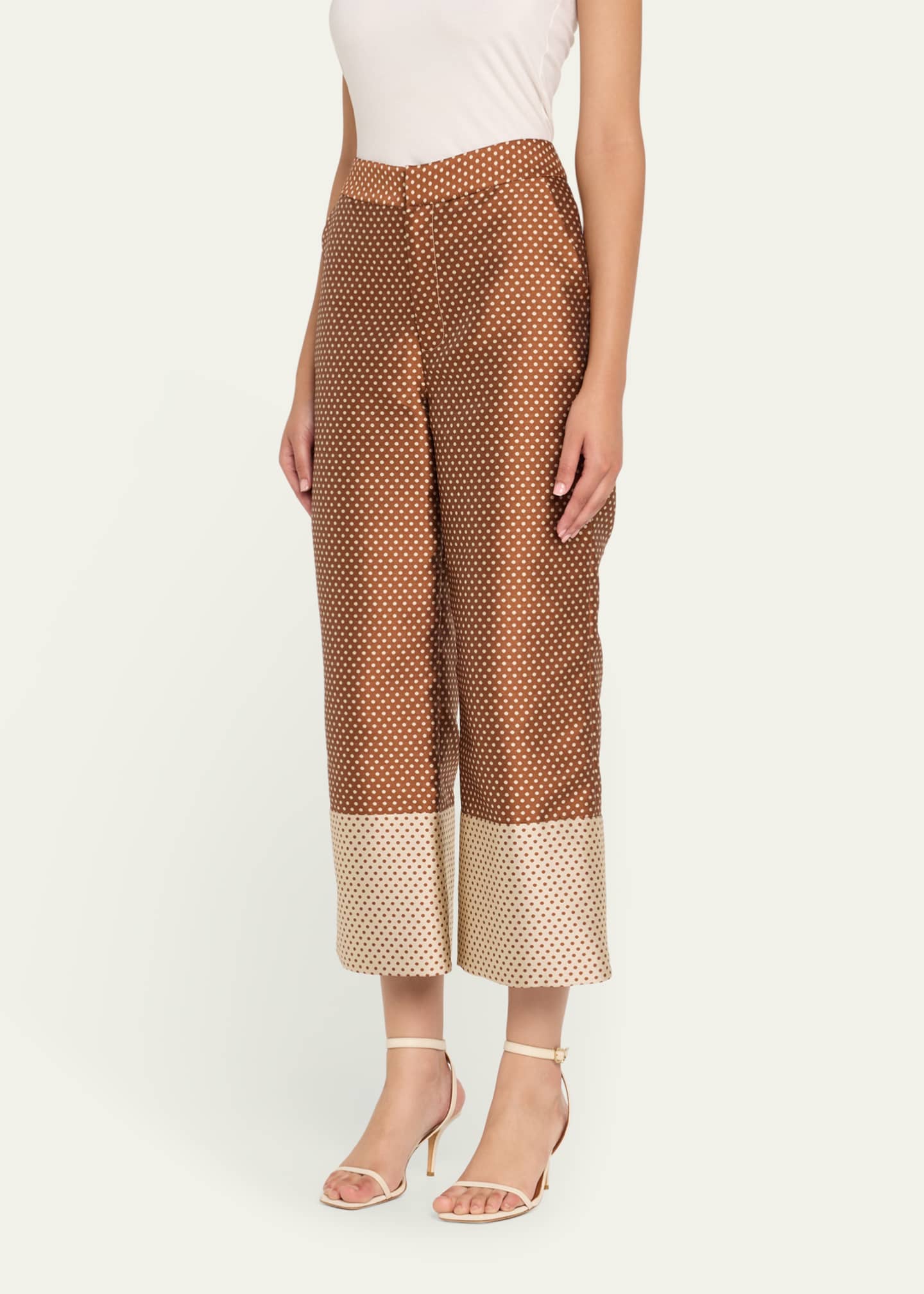 Rosie Assoulin Polka Dot Boyfriend Trousers Image 4 of 5