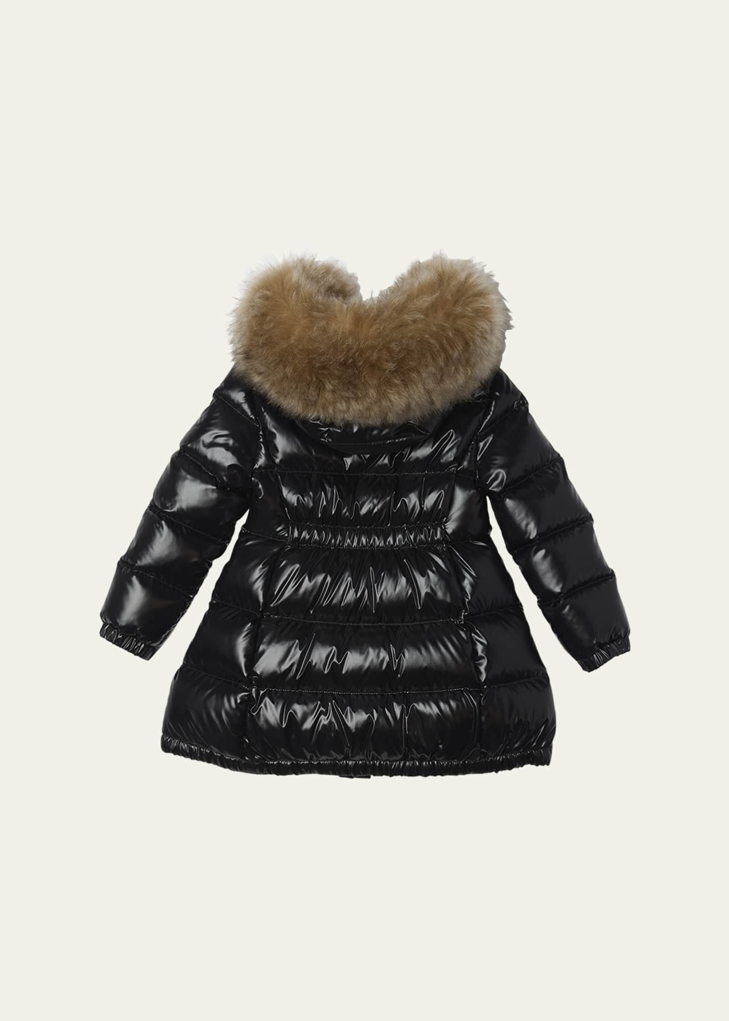 MONCLER☆シャイニーフード付ダウンJKサイズ00茶ジャンク品 Moncler Girl's Aruna Long Down Parka, Size 4-6 - Bergdorf Goodman