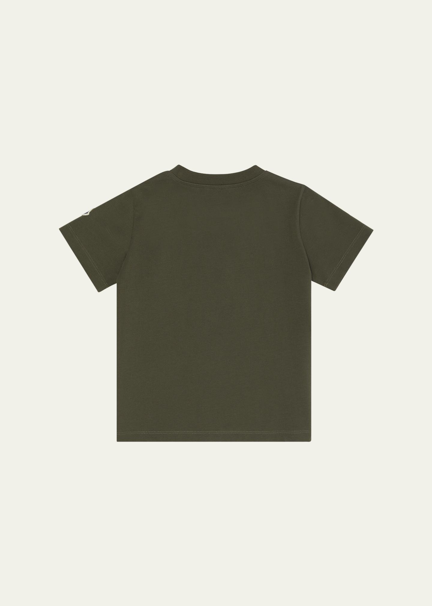 Moncler Boy's Logo-Print Short-Sleeve T-Shirt, Size 12-14 - Bergdorf ...