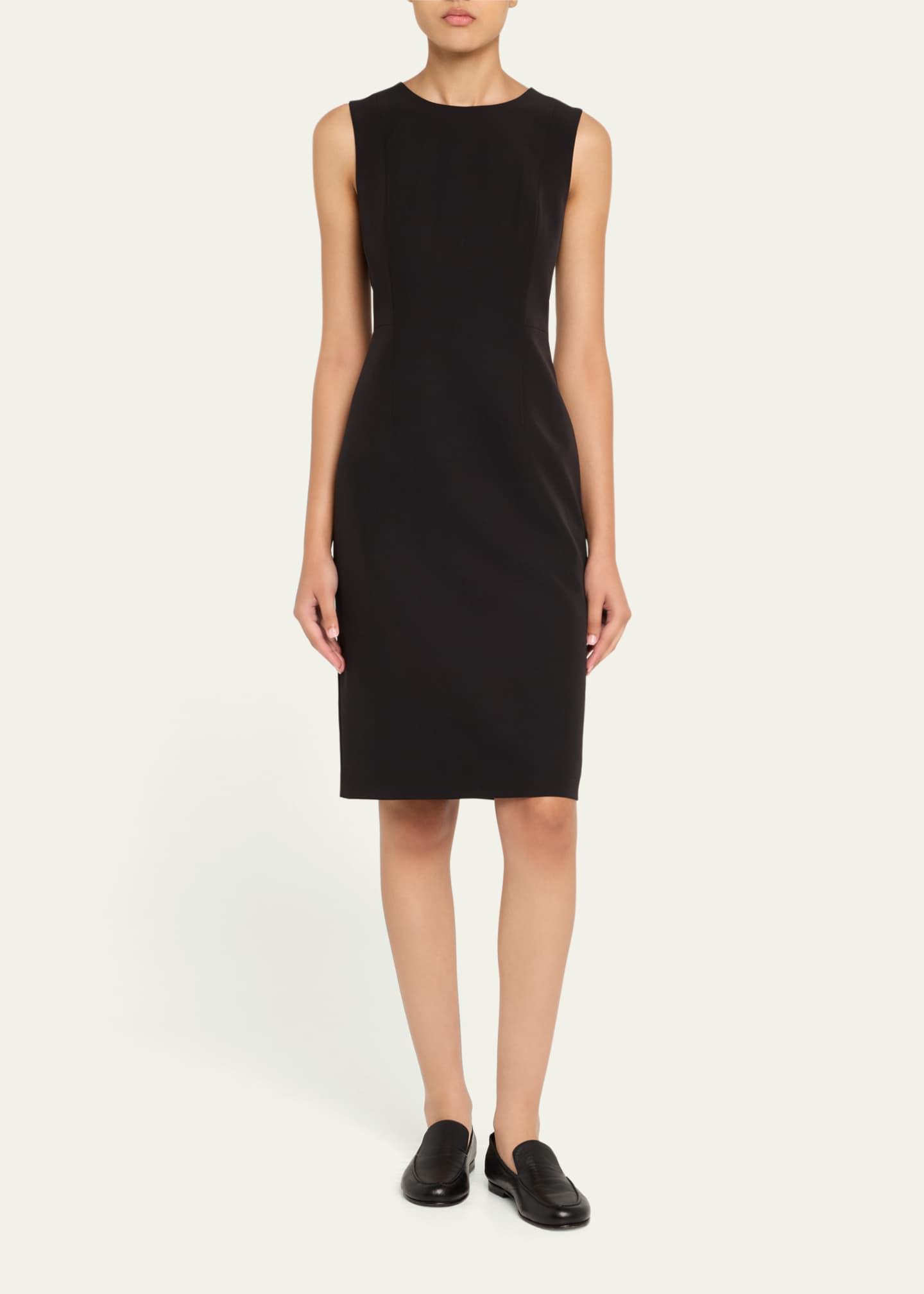 Kobi Halperin Meridian Sleeveless Twill Midi Dress Image 2 of 5