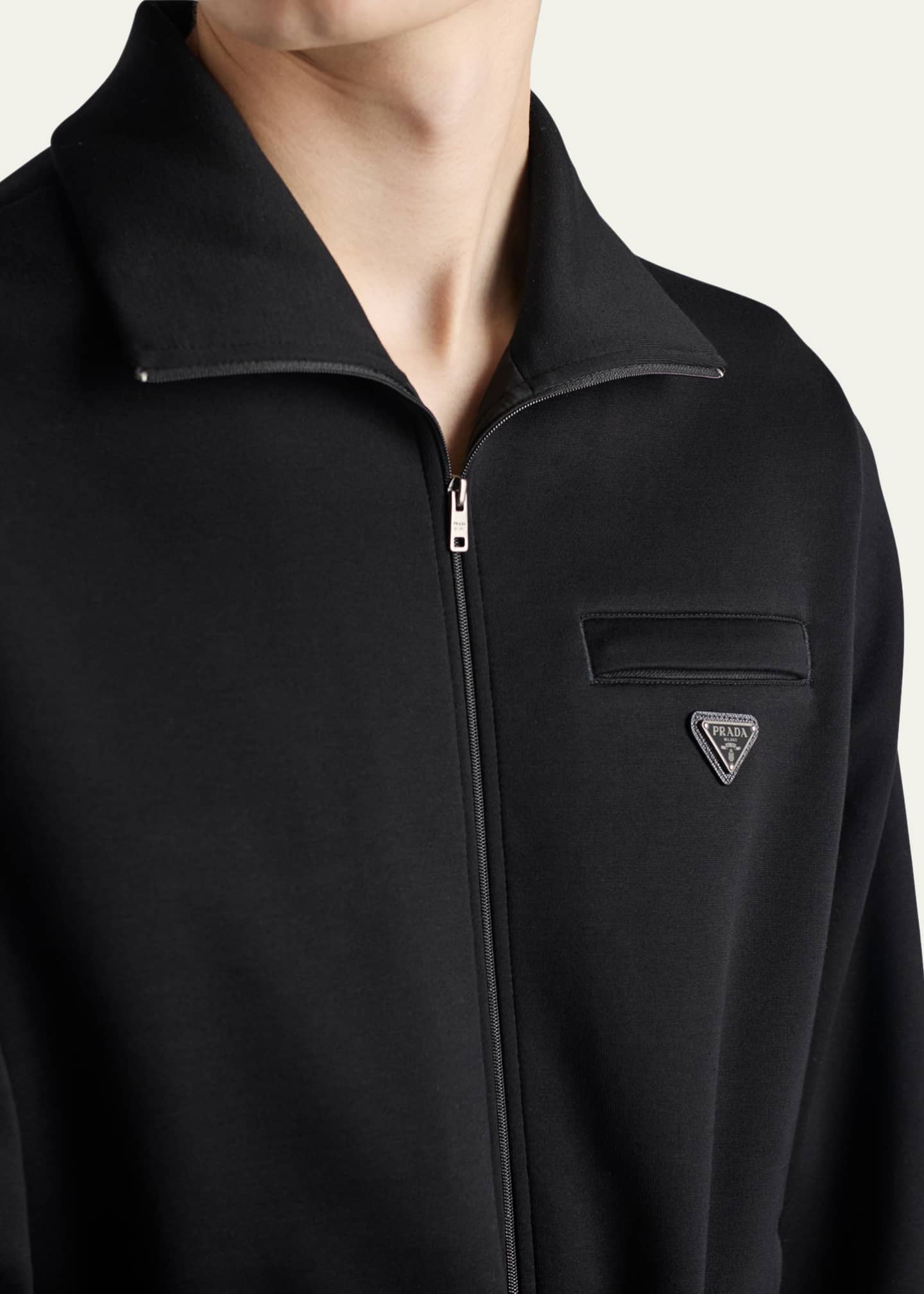 PRADA メンズ　ジャケット Prada Men's Technical Cotton Full-Zip Jacket - Bergdorf Goodman
