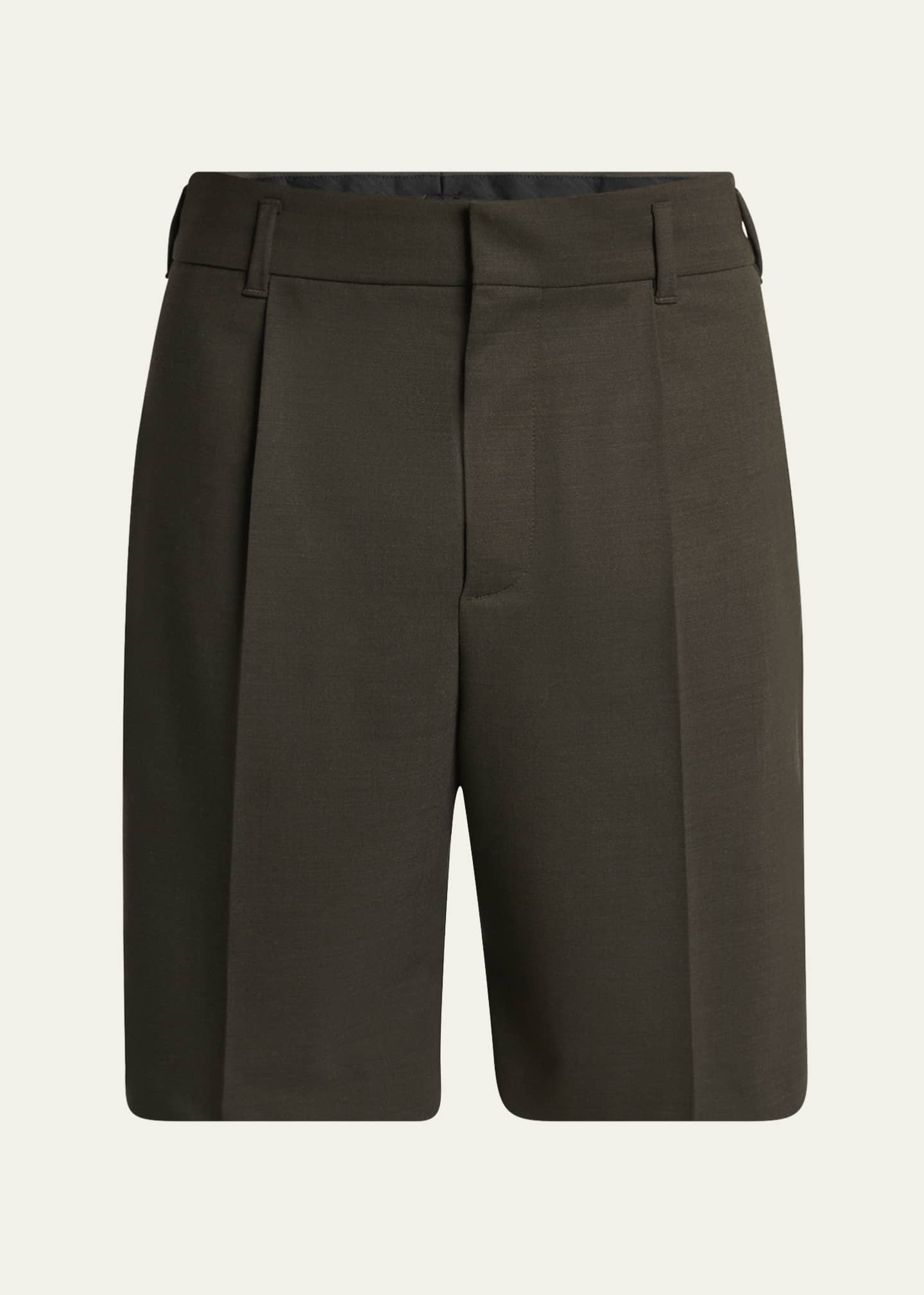 Jacquemus Men's Relaxed Single-Pleated Shorts Image 1 of 5