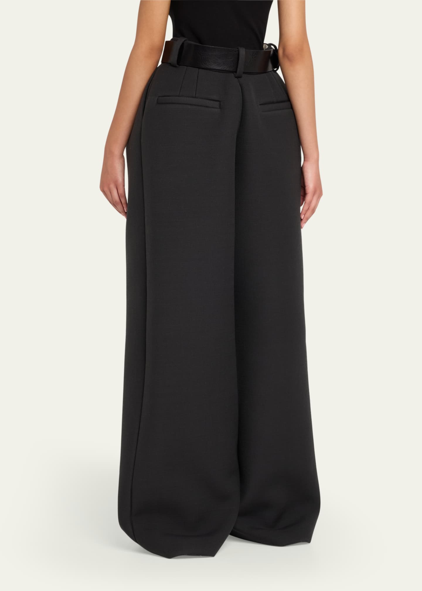 Marc Jacobs Runway Tailored Wide-Leg Volume Pants - Bergdorf Goodman