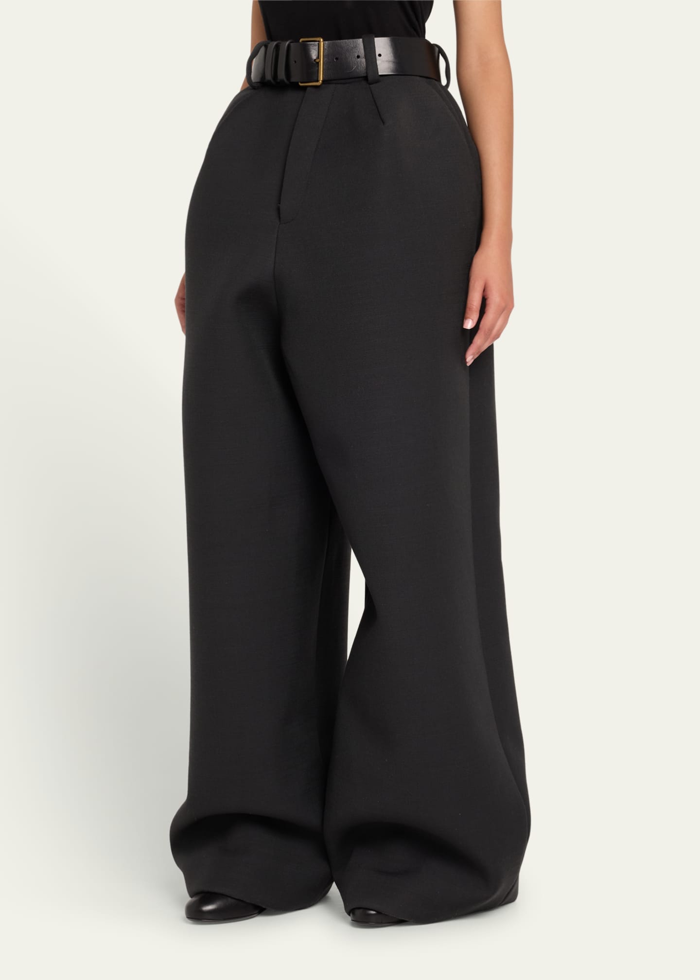 Sullen Marc Jacobs Flare Pants スラックス Marc Jacobs Runway Tailored Wide-Leg Volume Pants - Bergdorf Goodman