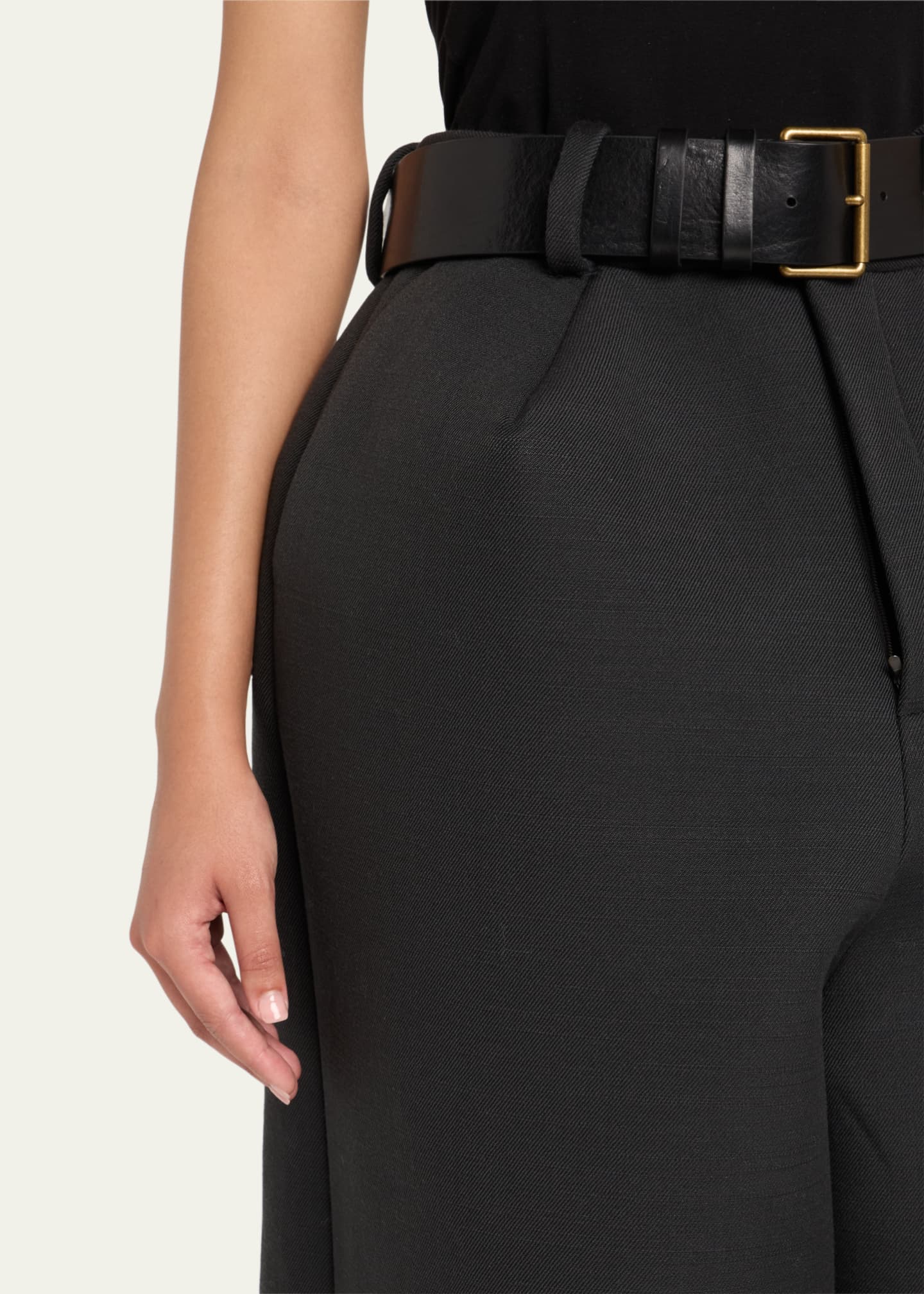 Marc Jacobs Runway Tailored Wide-Leg Volume Pants - Bergdorf Goodman