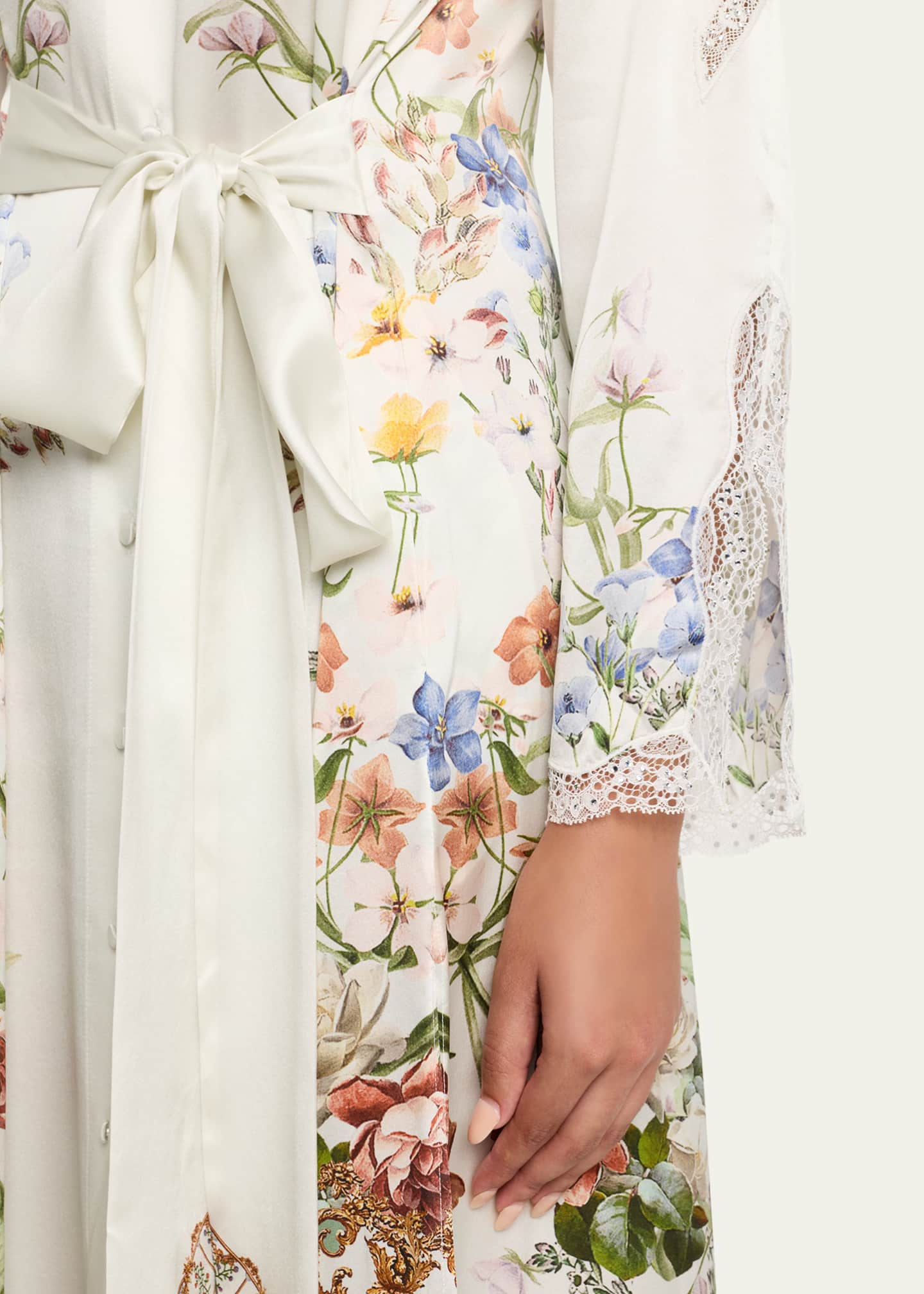 camilla shirt dress Camilla bubble-sleeve Maxi Shirt Dress | White